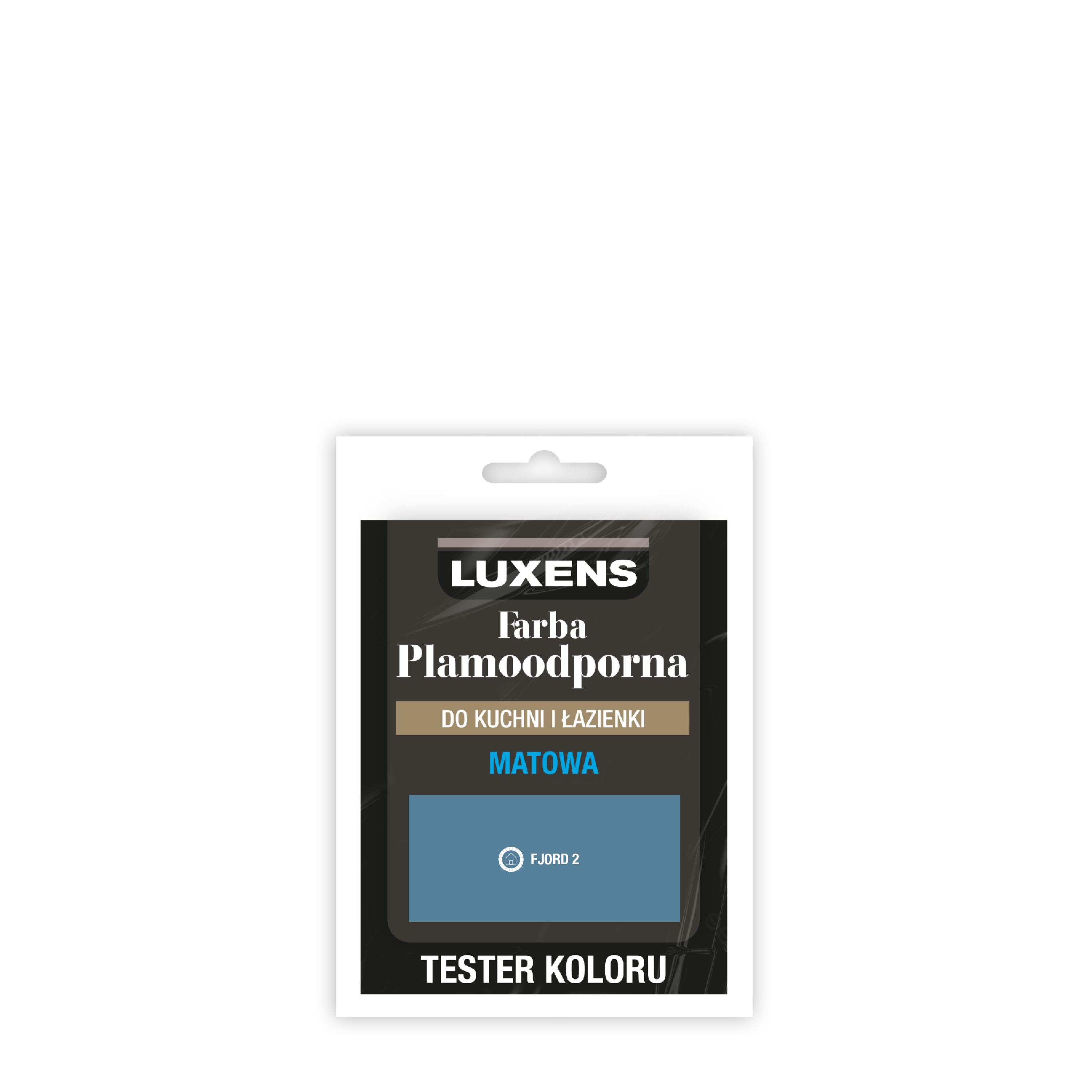 Tester farby Luxens Plamoodporna do kuchni i łazienki Fjord 2 25 ml - 7