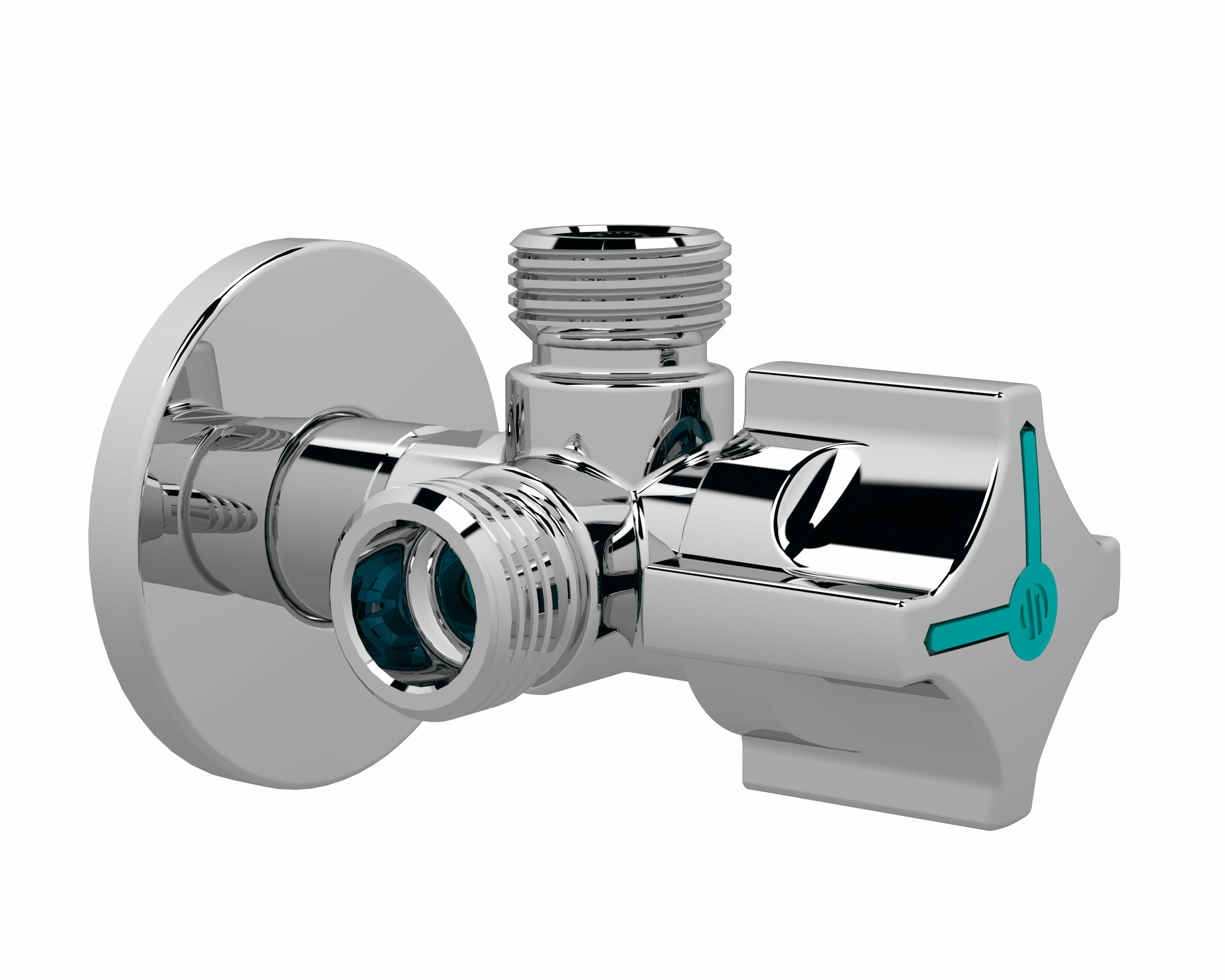 Llave escuadra ARCO doble antical 1/2-3/8-3/8 Leroy Merlin