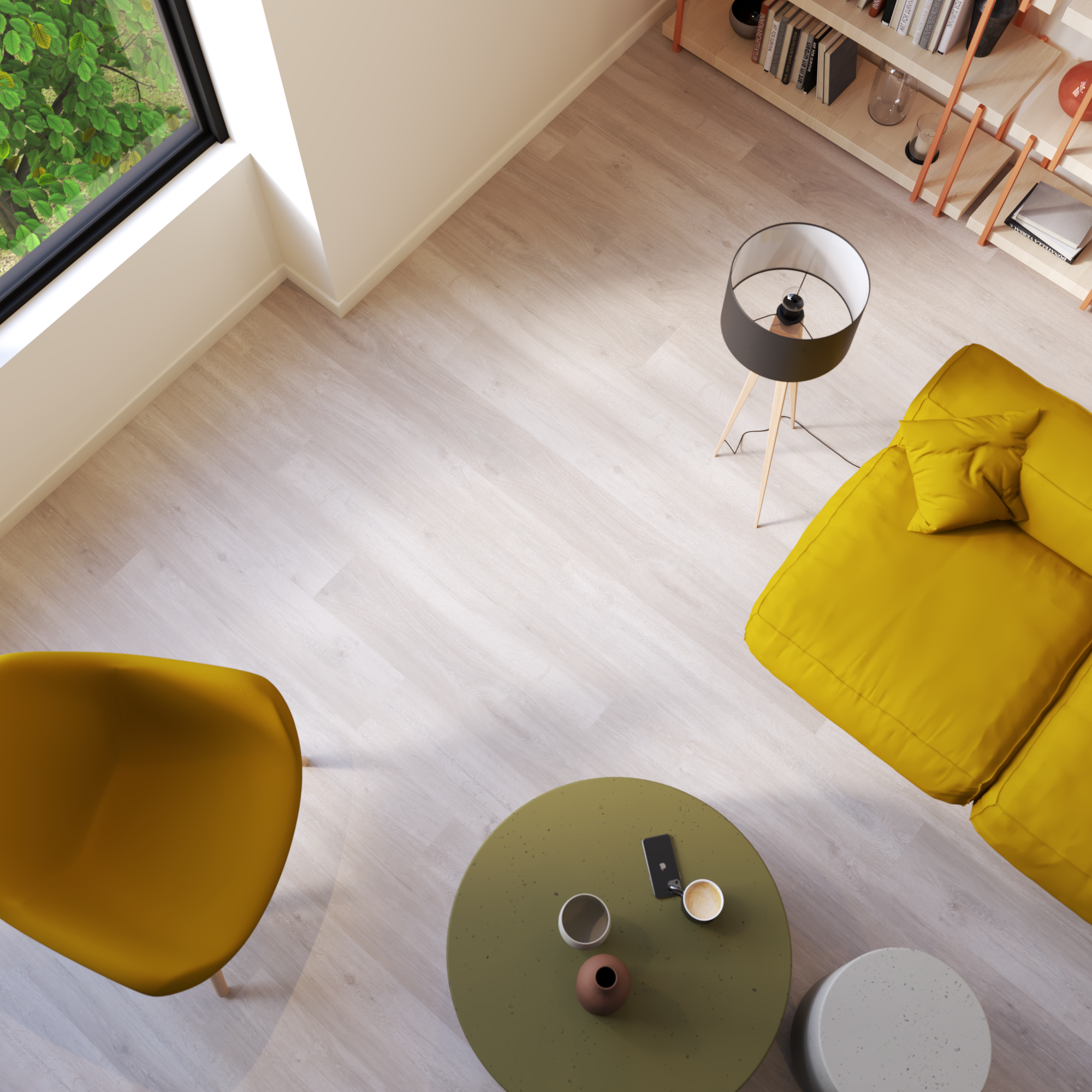 Pavimento flutuante laminado intenso 8 mm Artens Albany - 10