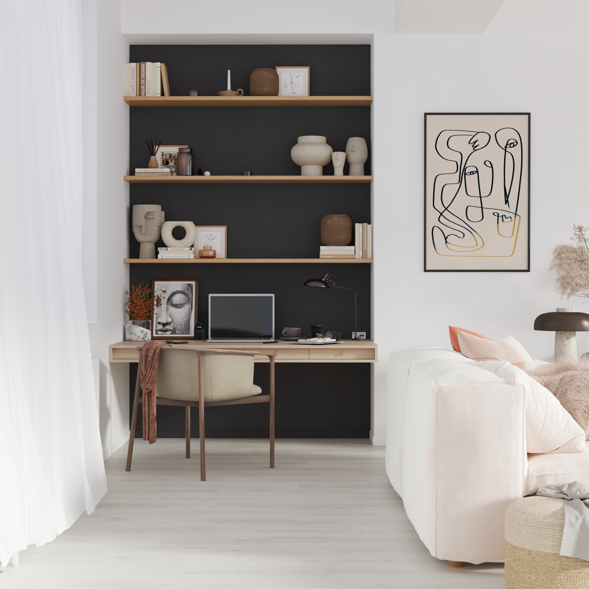 Pavimento flutuante laminado forte 7 mm Artens Sligo BL005 - 2