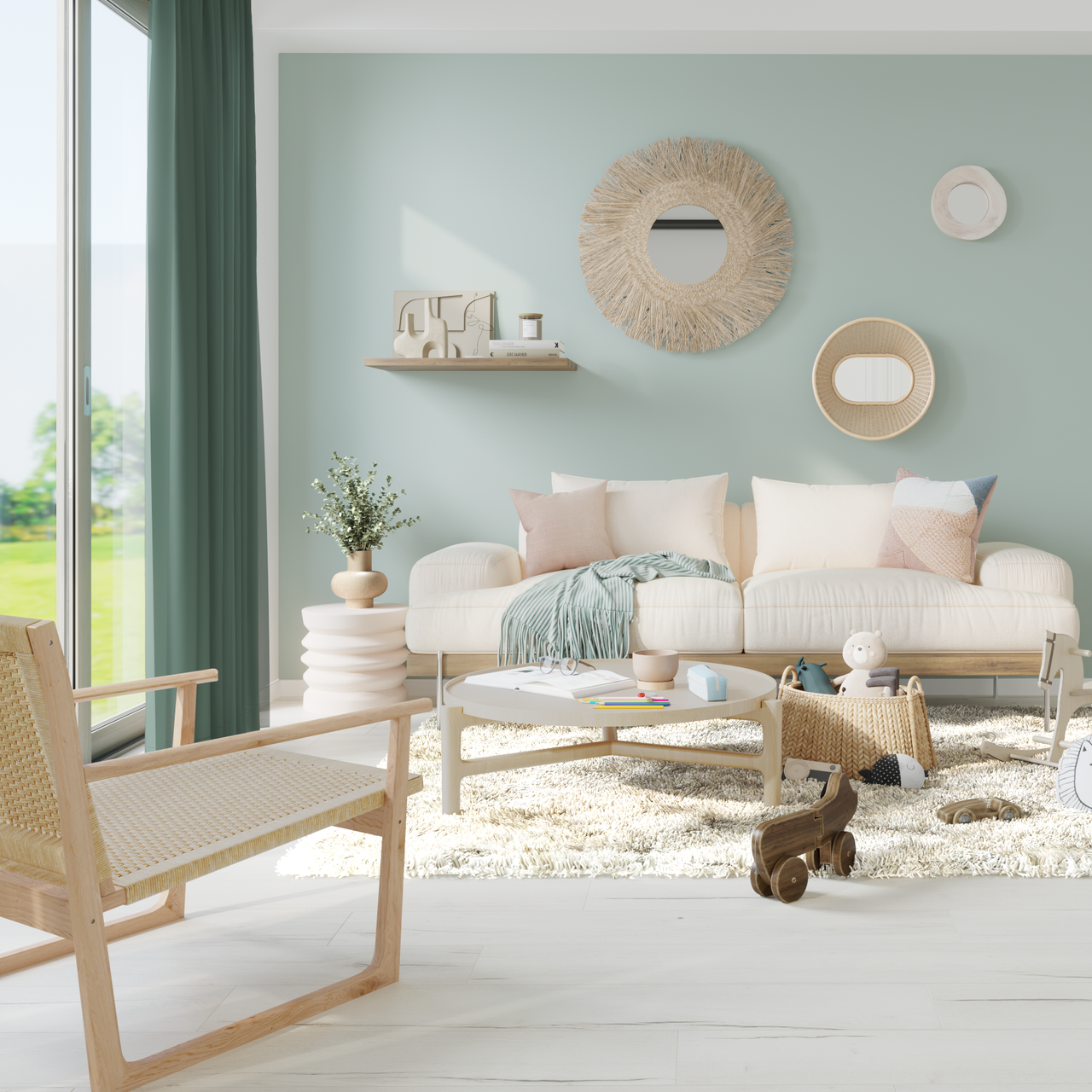 Diapositive Kolorowa energia w salonie