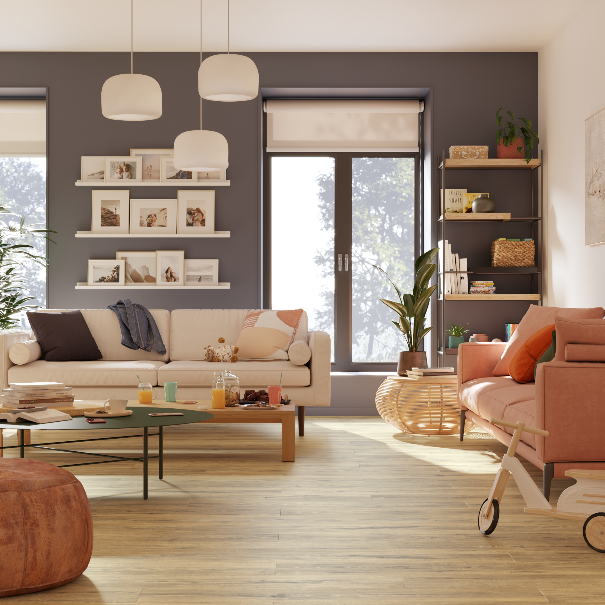 Sol stratifié forte ARTENS rodana 2, Ep.8 mm - 2