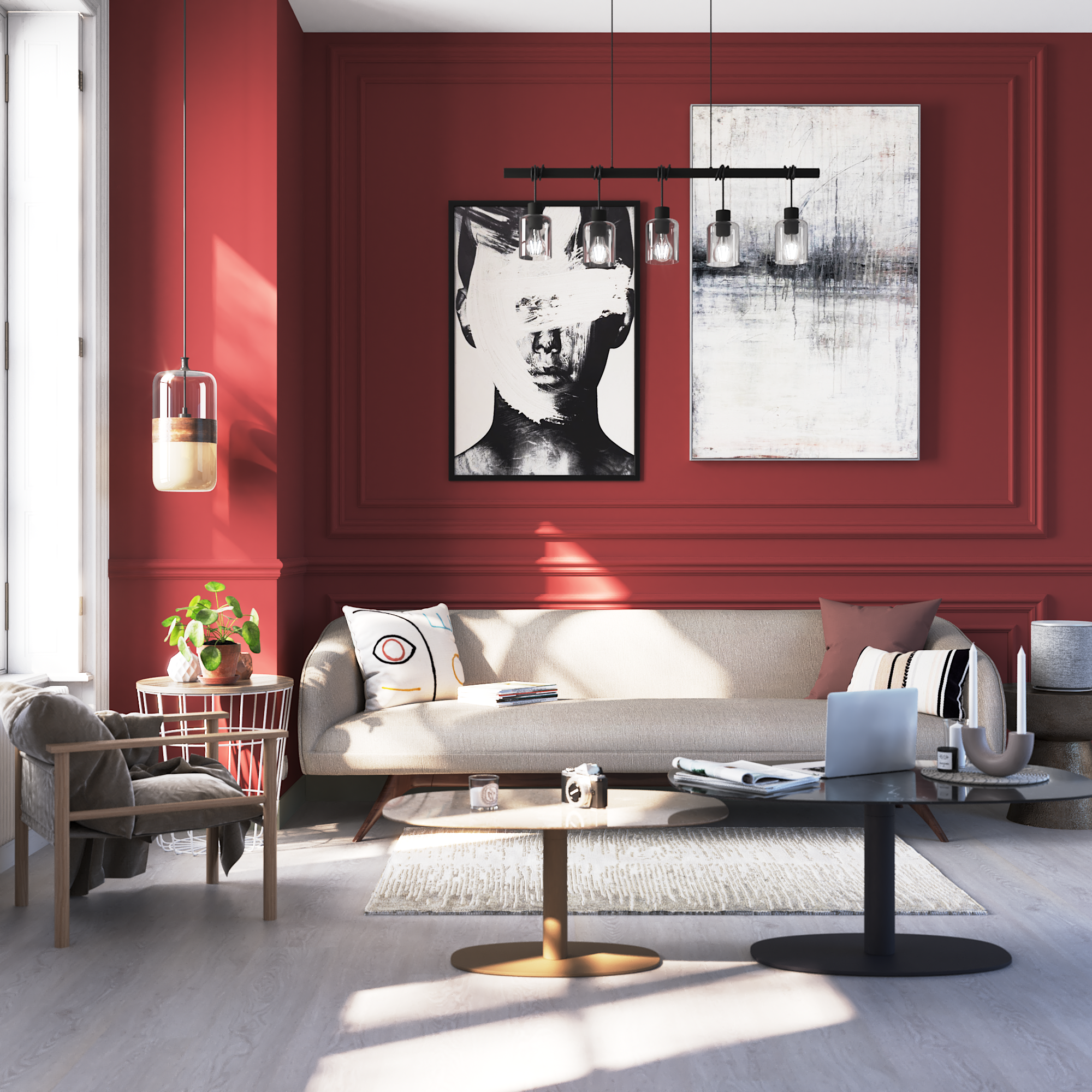 Suelo laminado intenso ANTAO 8mm espesor AC5 ARTENS BL015 - 5