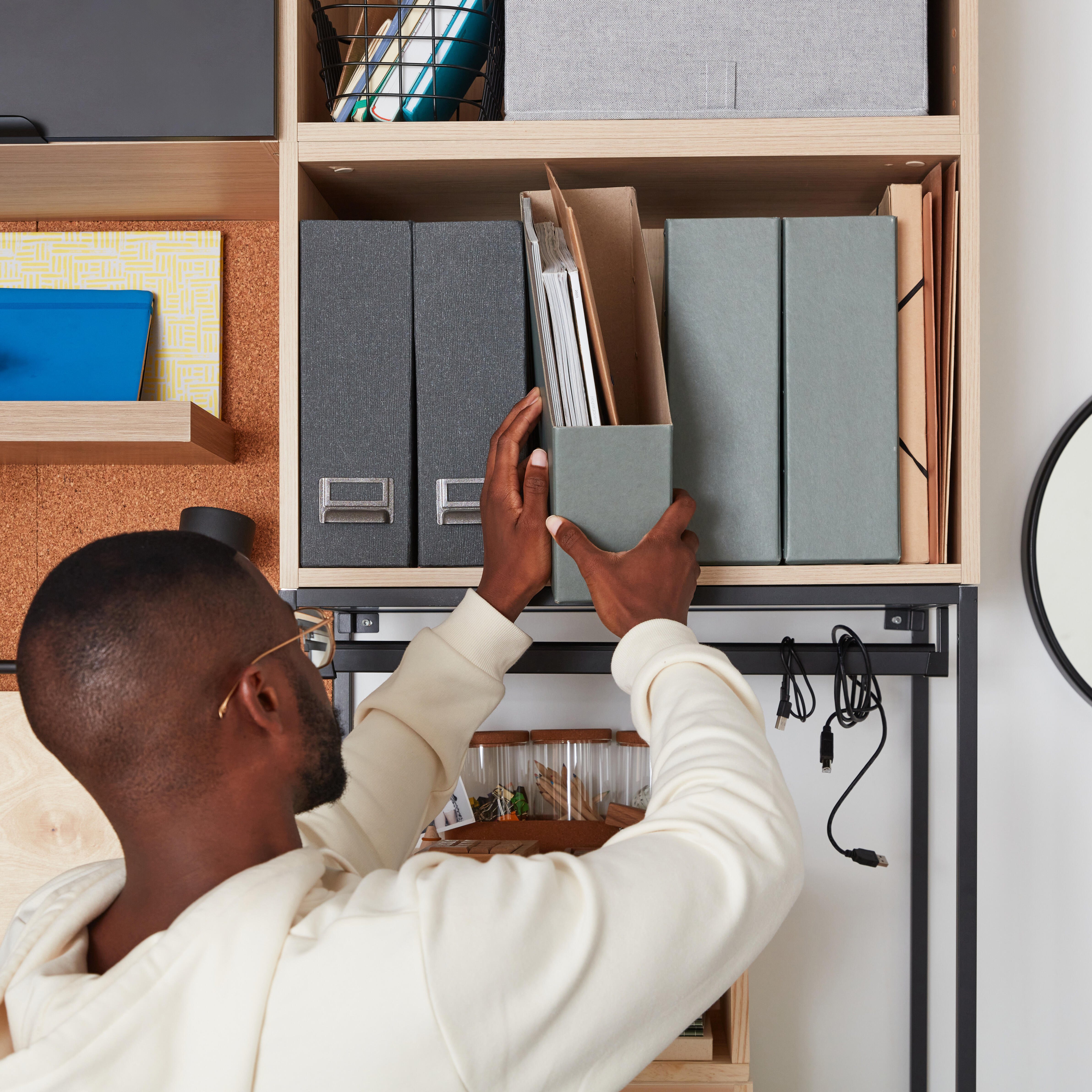 Módulo 38,4x60x38 cm carvalho Spaceo Evo'M - 19