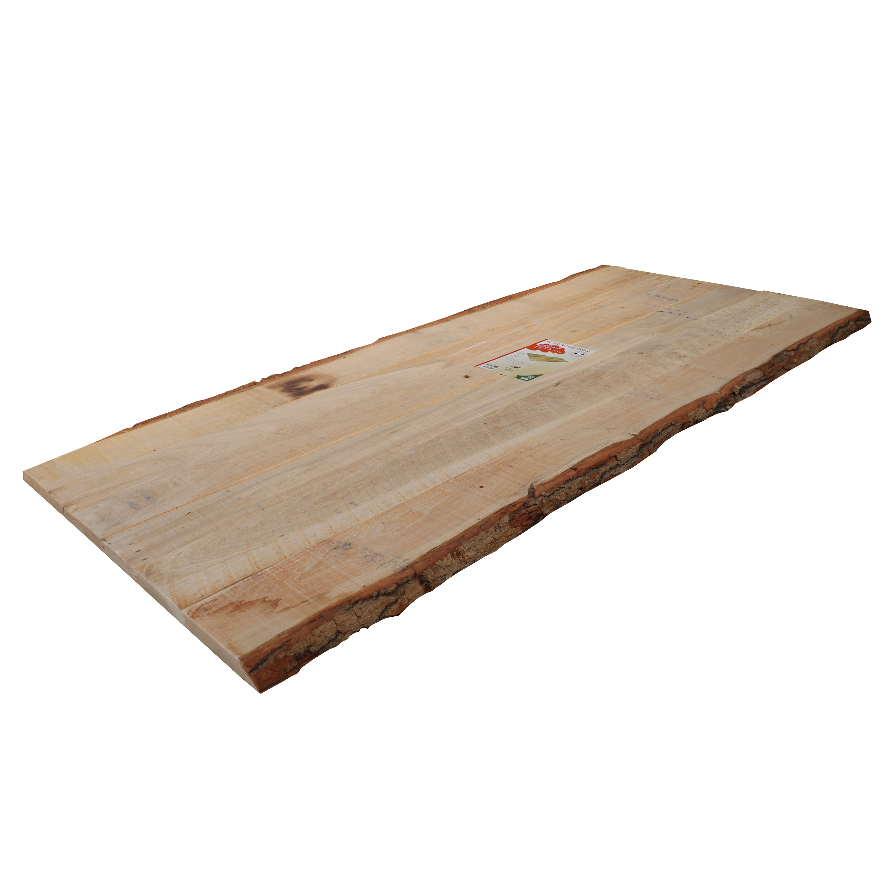 Plateau de table chêne massif brut scié, L.160 x l.80 cm x Ep.27 mm - 5