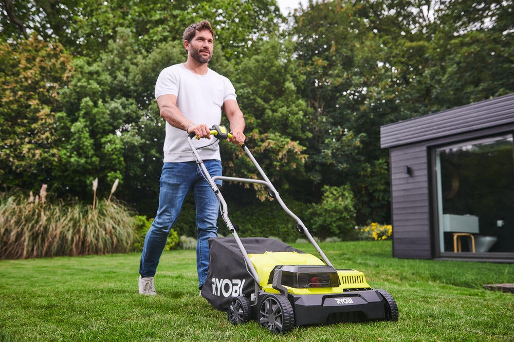 Scarificatore e arieggiatore a batteria RYOBI larghezza di lavoro 35 cm, batteria inclusa - 3