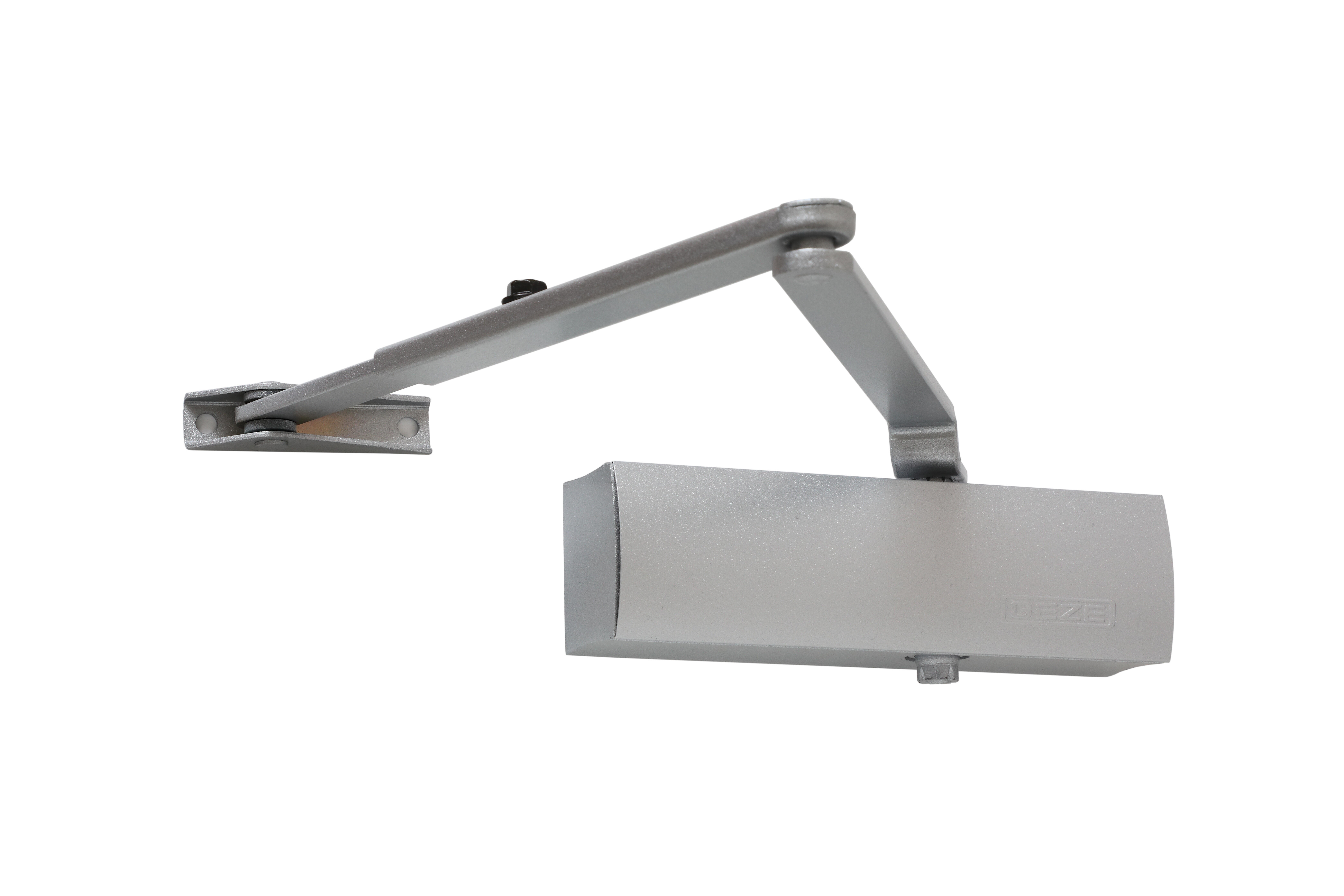 Puerta de interior abatible ciega maciza lacada Line Lucerna blanco apertura izquierda cerco de 9x3 anchura 82.5cm - 2