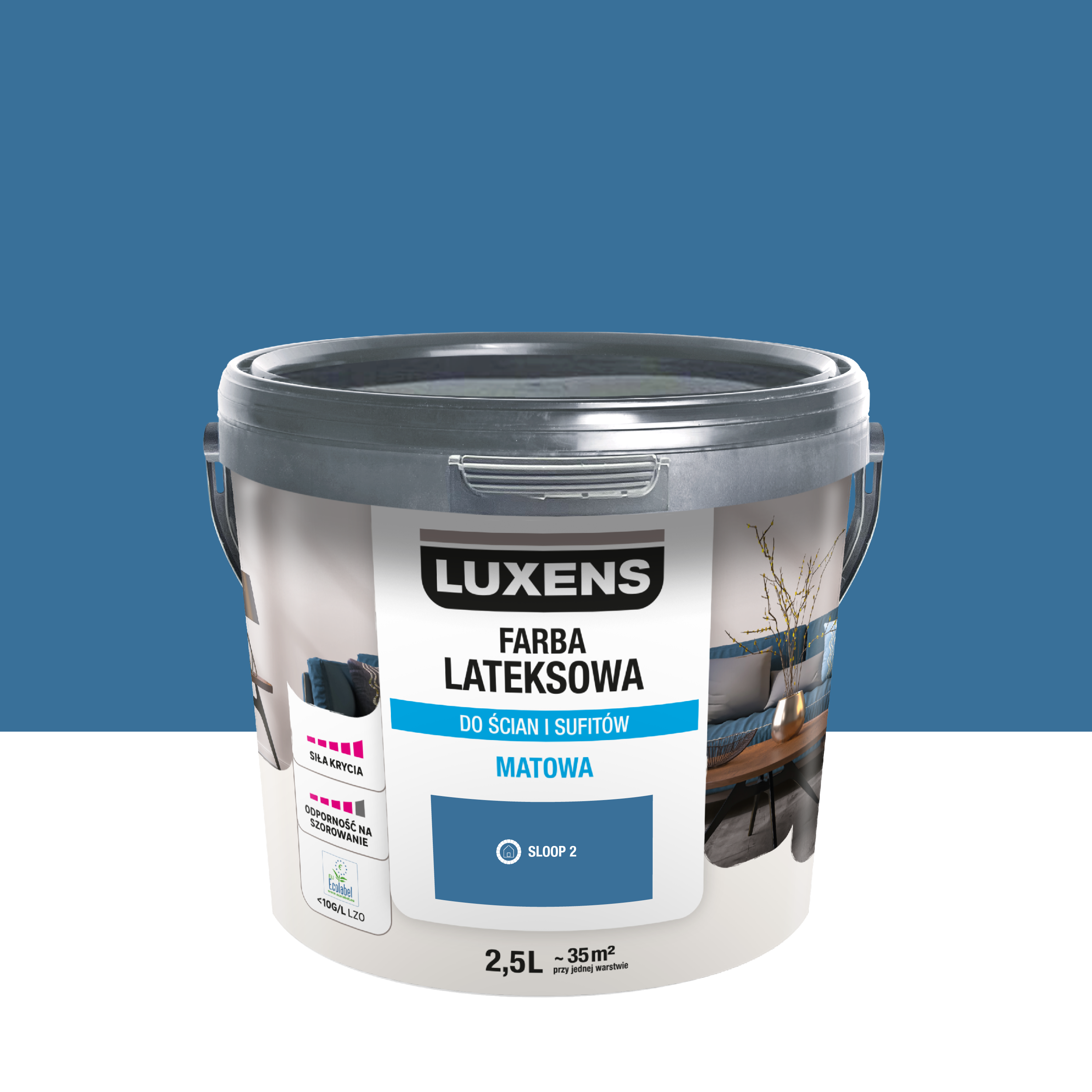 Farba lateksowa Luxens Sloop 2 2.5 l