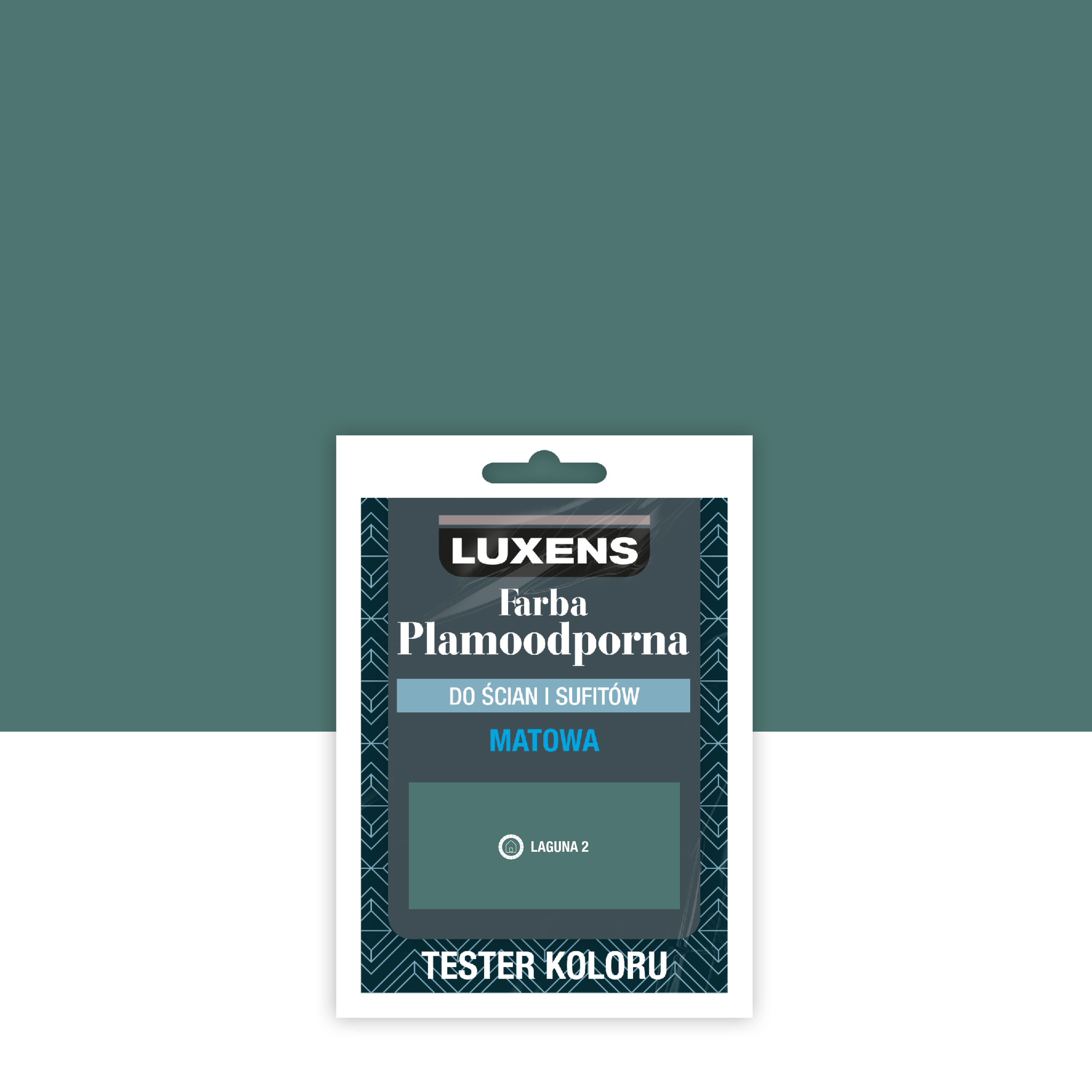 Tester farby Luxens Plamoodporna Laguna 2 25 ml