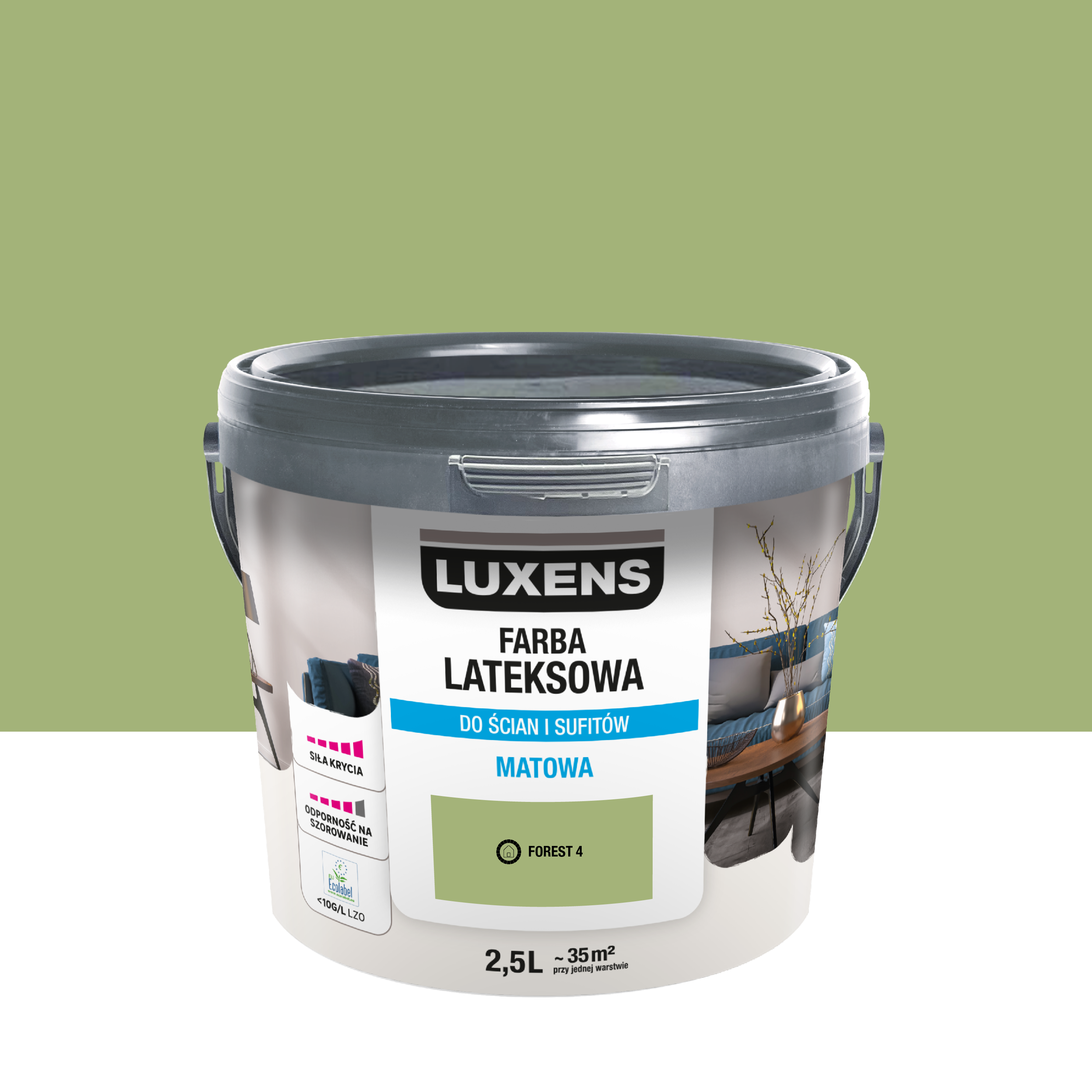Farba lateksowa Luxens Forest 4 2.5 l
