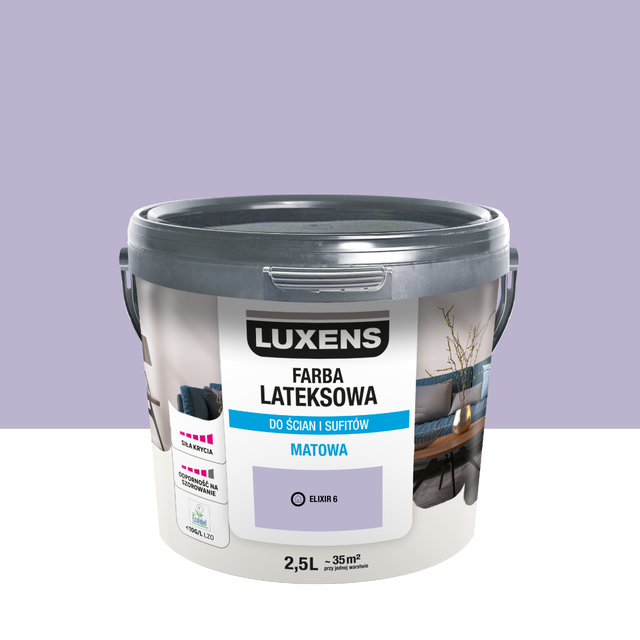 Farba lateksowa Luxens Elixir 6 2.5 l 