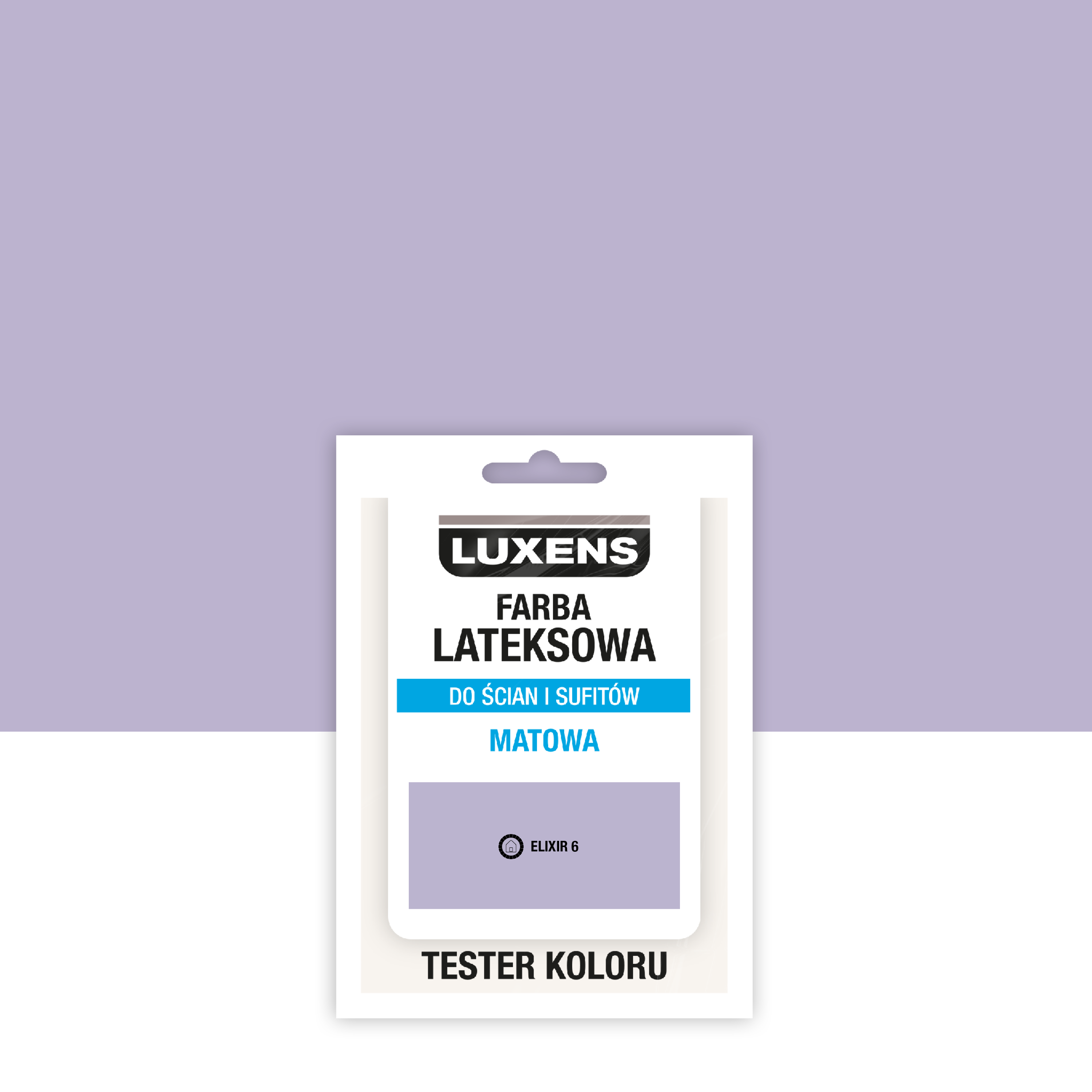 Tester farby lateksowej Luxens Elixir 6 25 ml