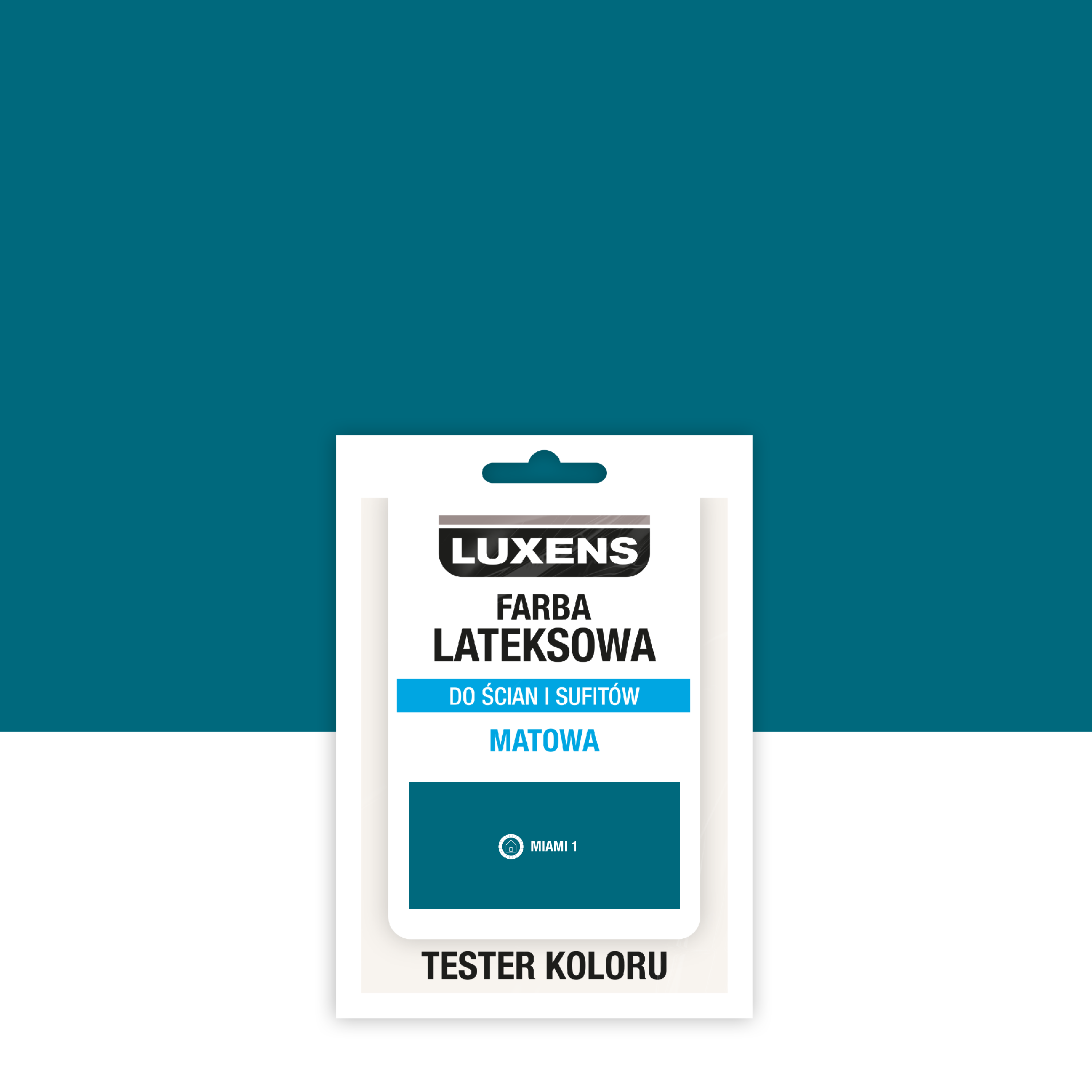 Tester farby lateksowej Luxens Miami 1 25 ml