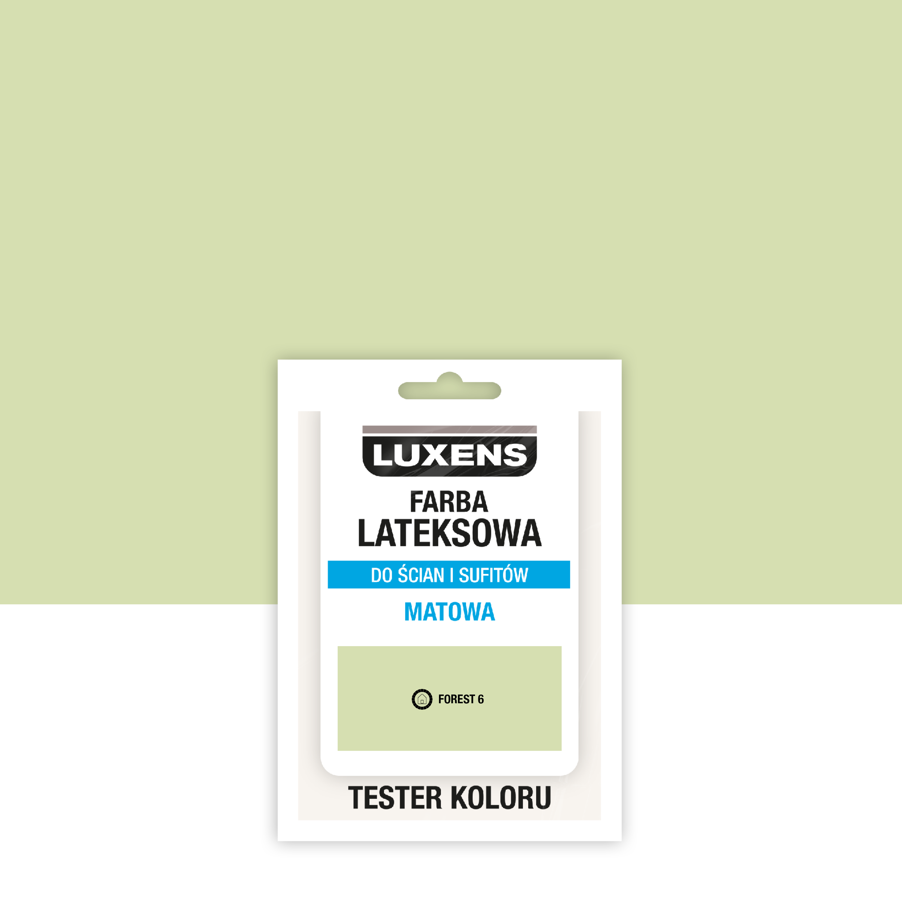 Tester farby lateksowej Luxens Forest 6 25 ml