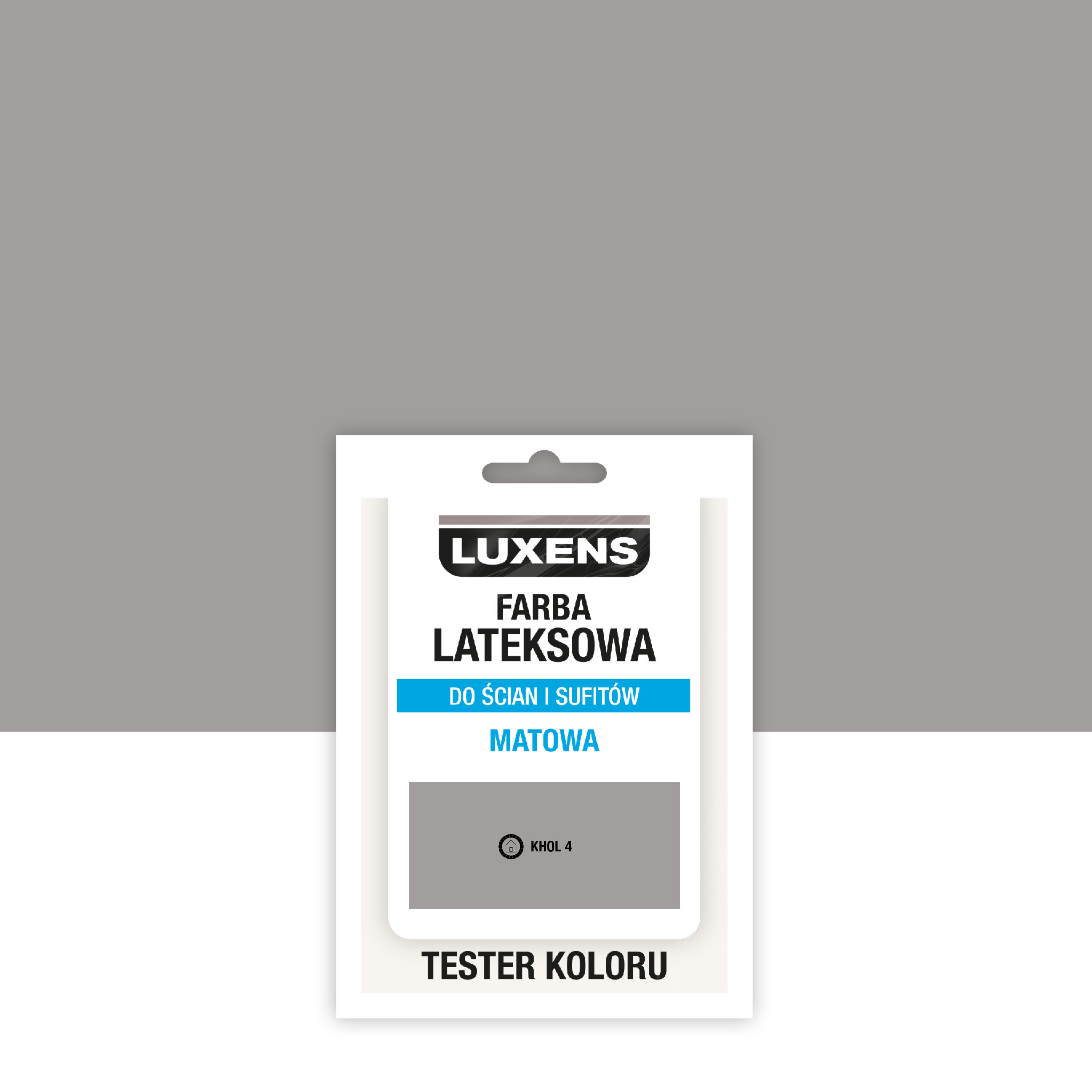 Tester farby lateksowej Luxens Khol 4 25 ml