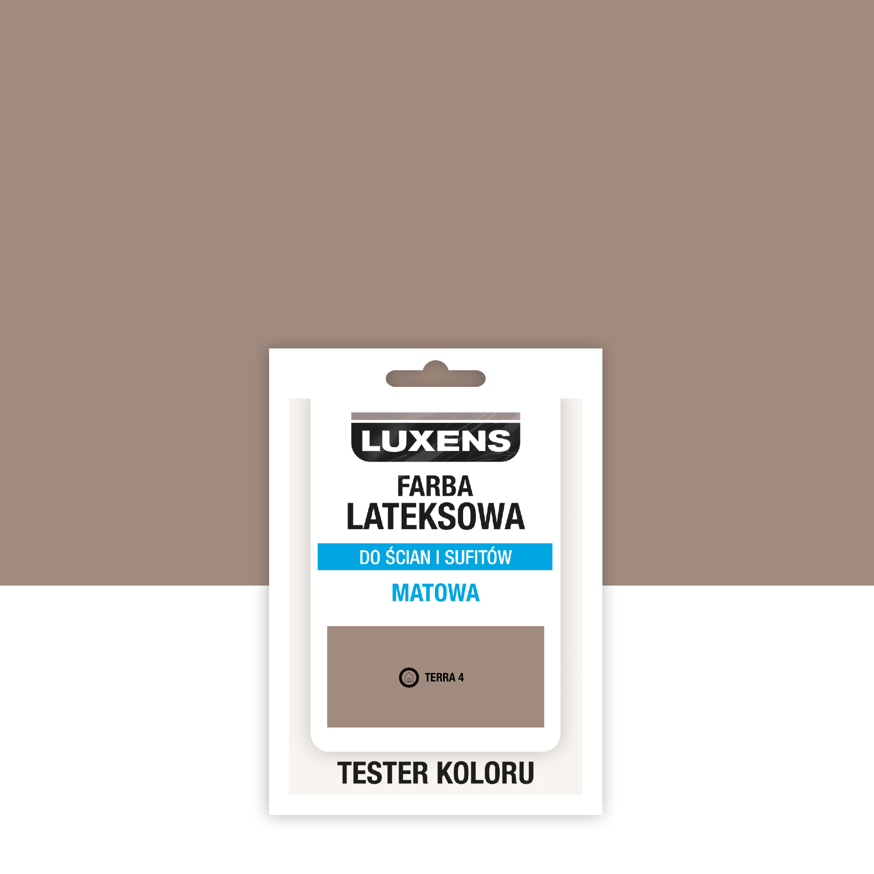 Tester farby lateksowej Luxens Terra 4 25 ml