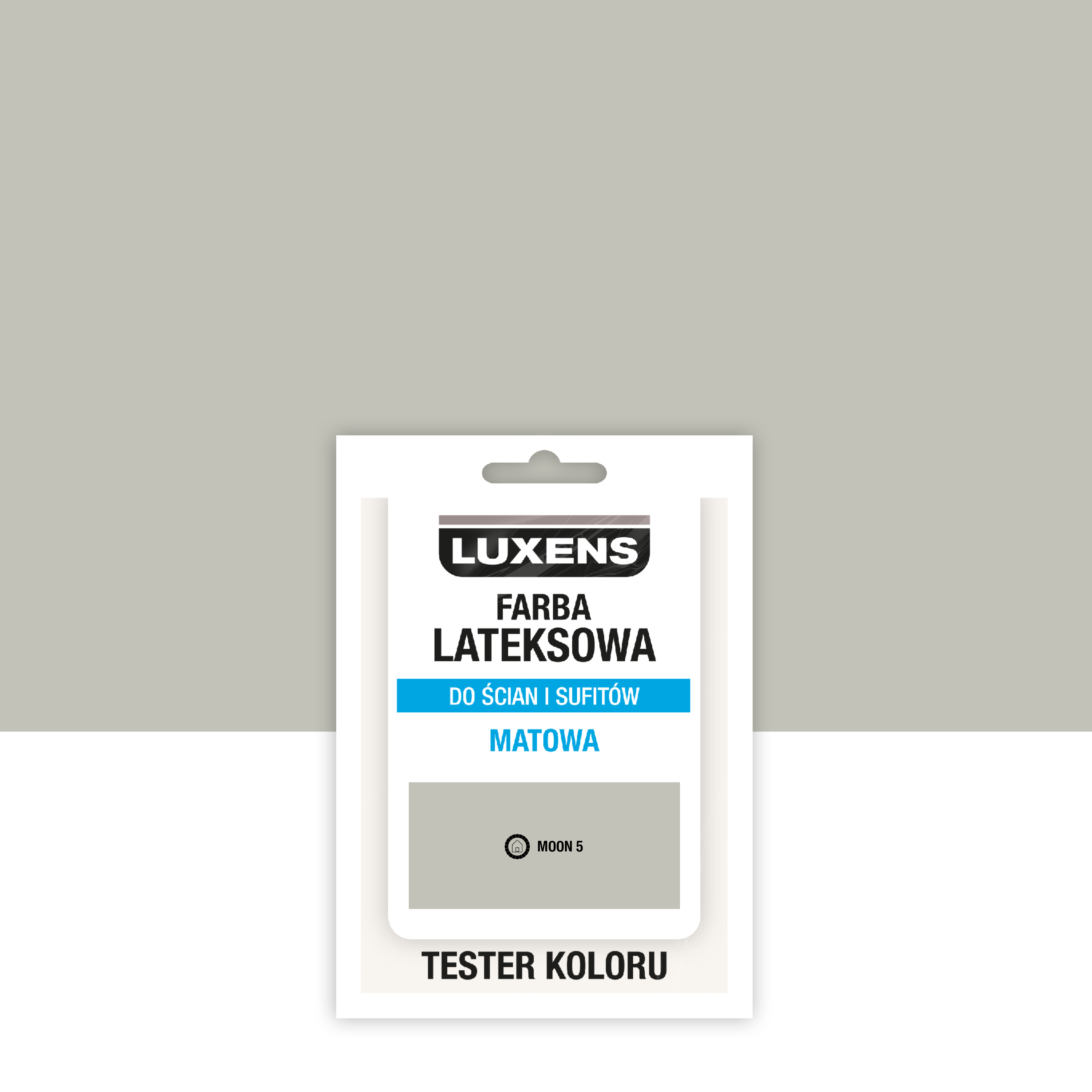 Tester farby lateksowej Luxens Moon 5 25 ml