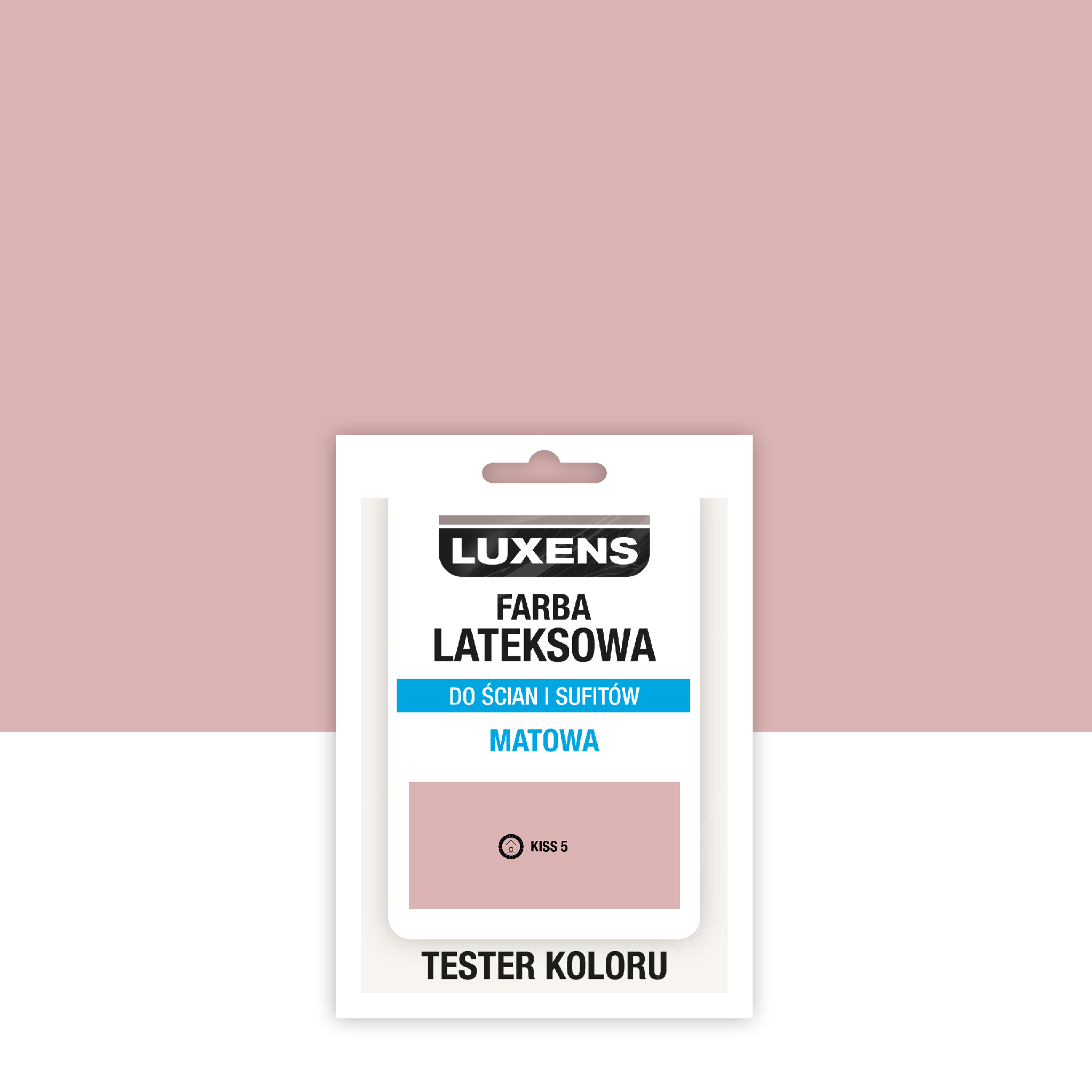 Tester farby lateksowej Luxens Kiss 5 25 ml