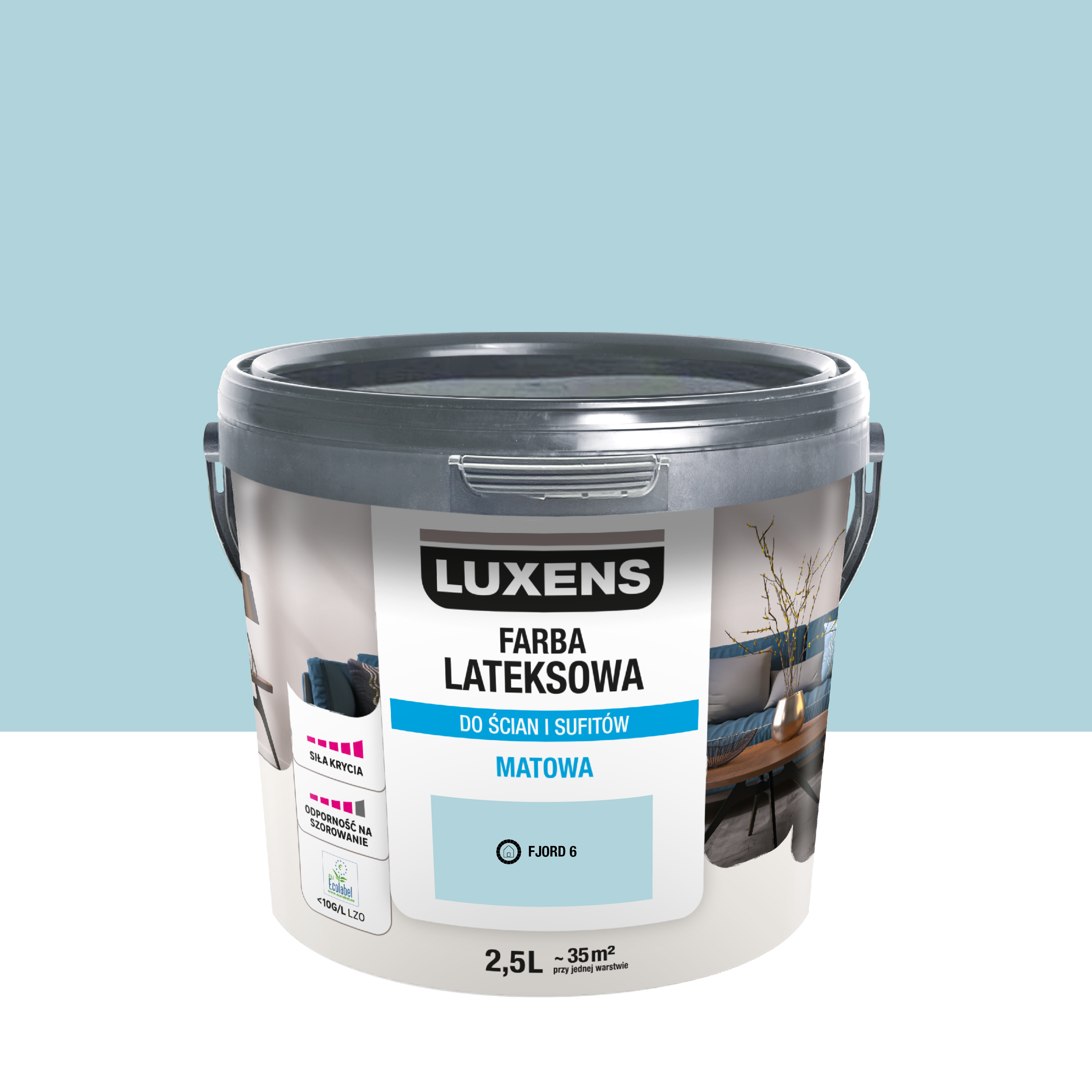 Farba lateksowa Luxens Fjord 6 2.5 l
