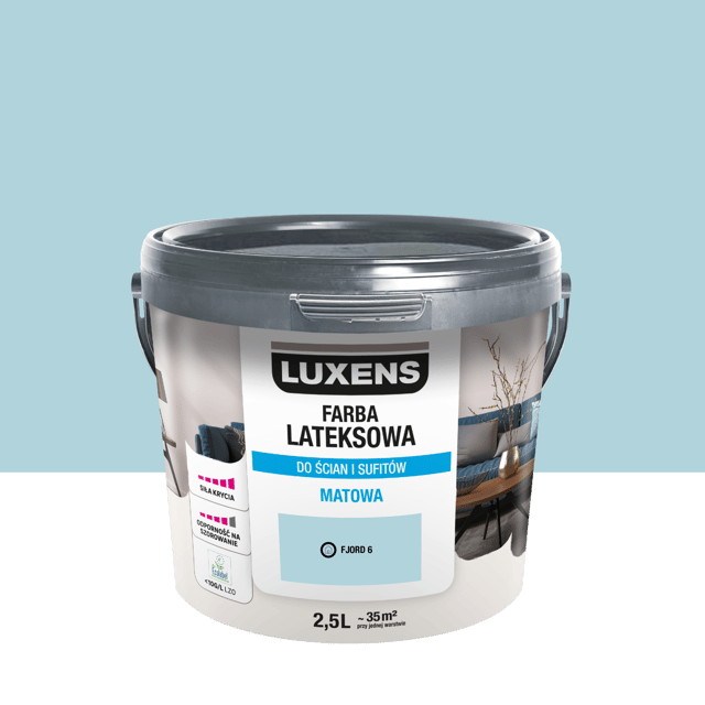 Farba lateksowa Luxens Fjord 6 2.5 l 