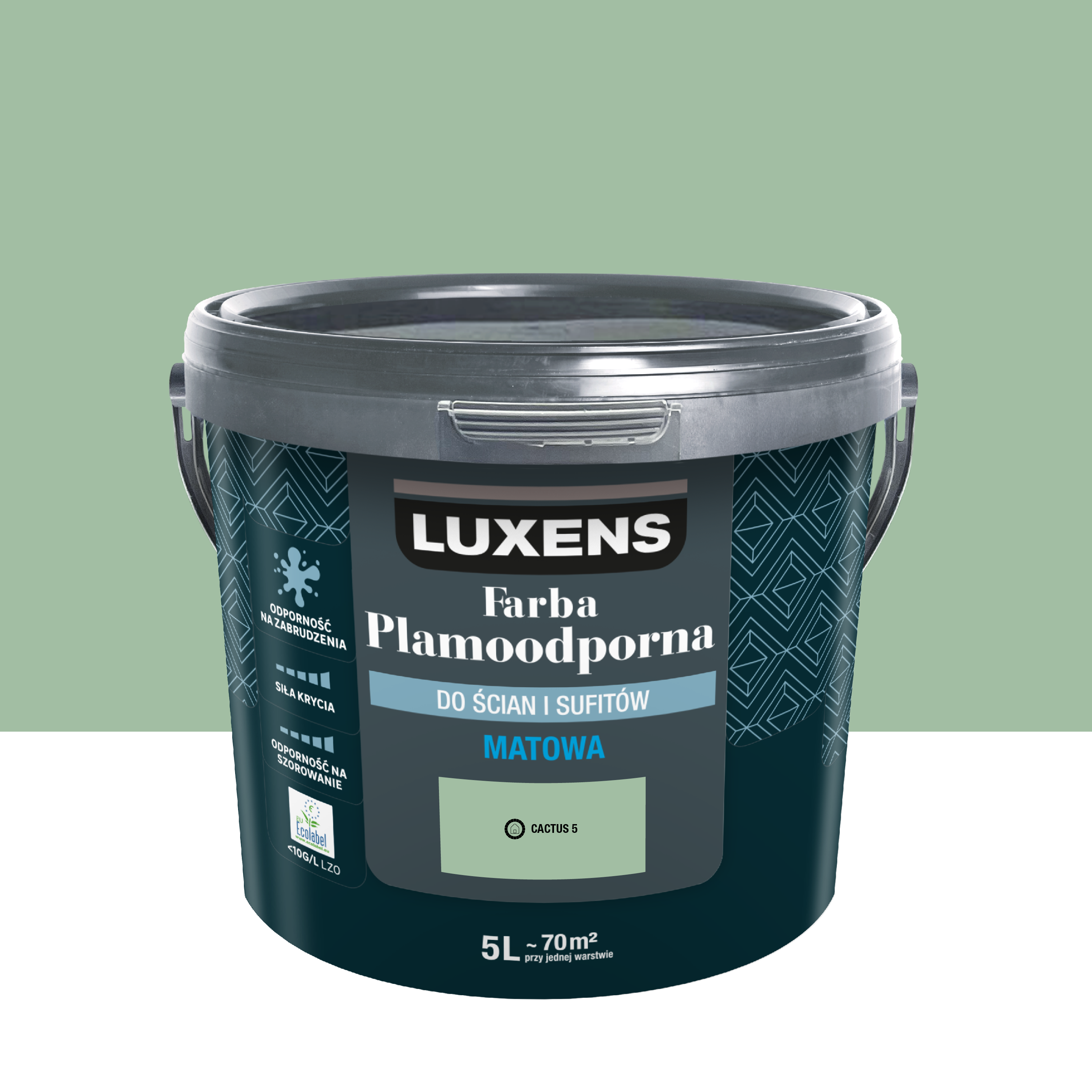 Farba Luxens Plamoodporna Cactus 5 5 l