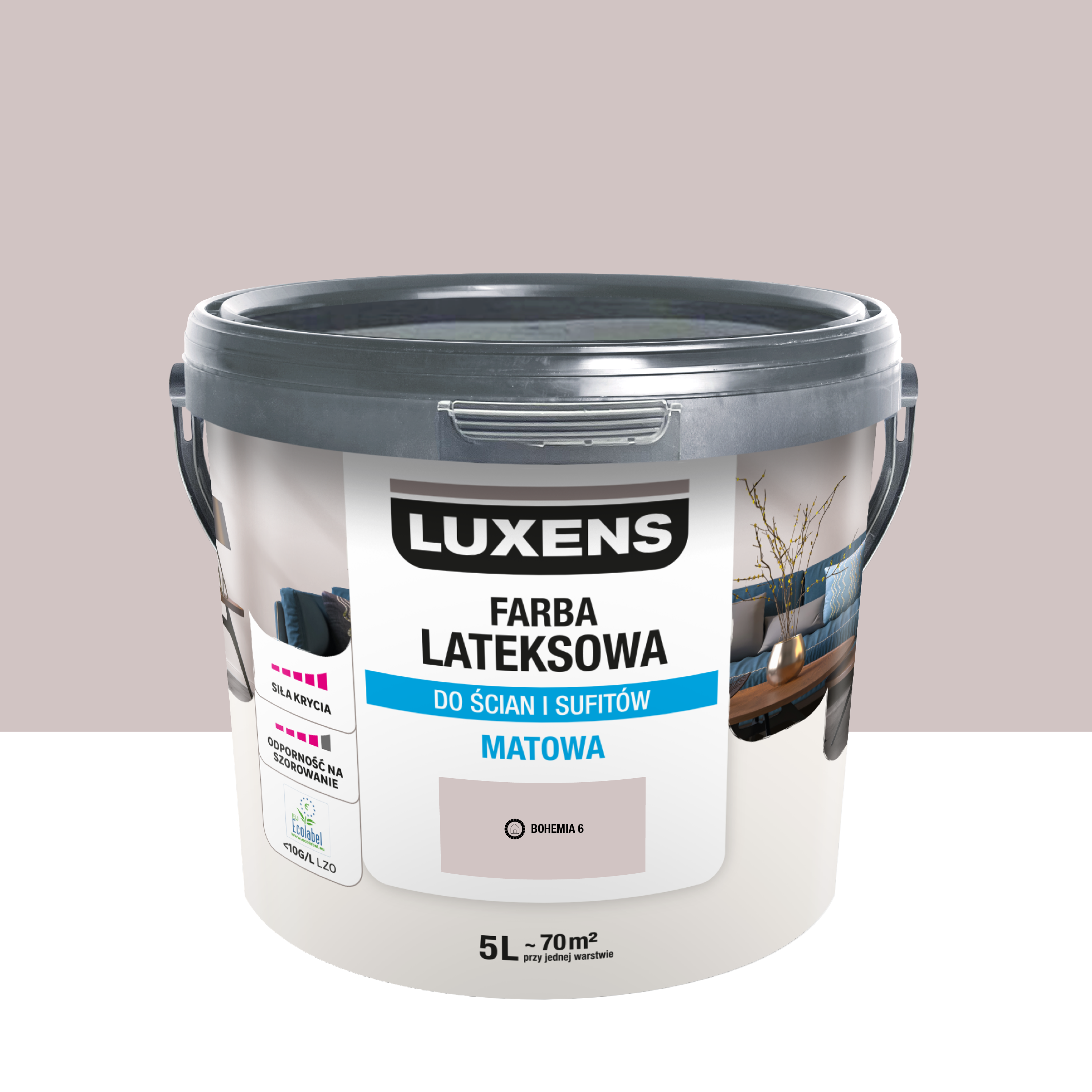 Farba lateksowa Luxens Bohemia 6 5 l