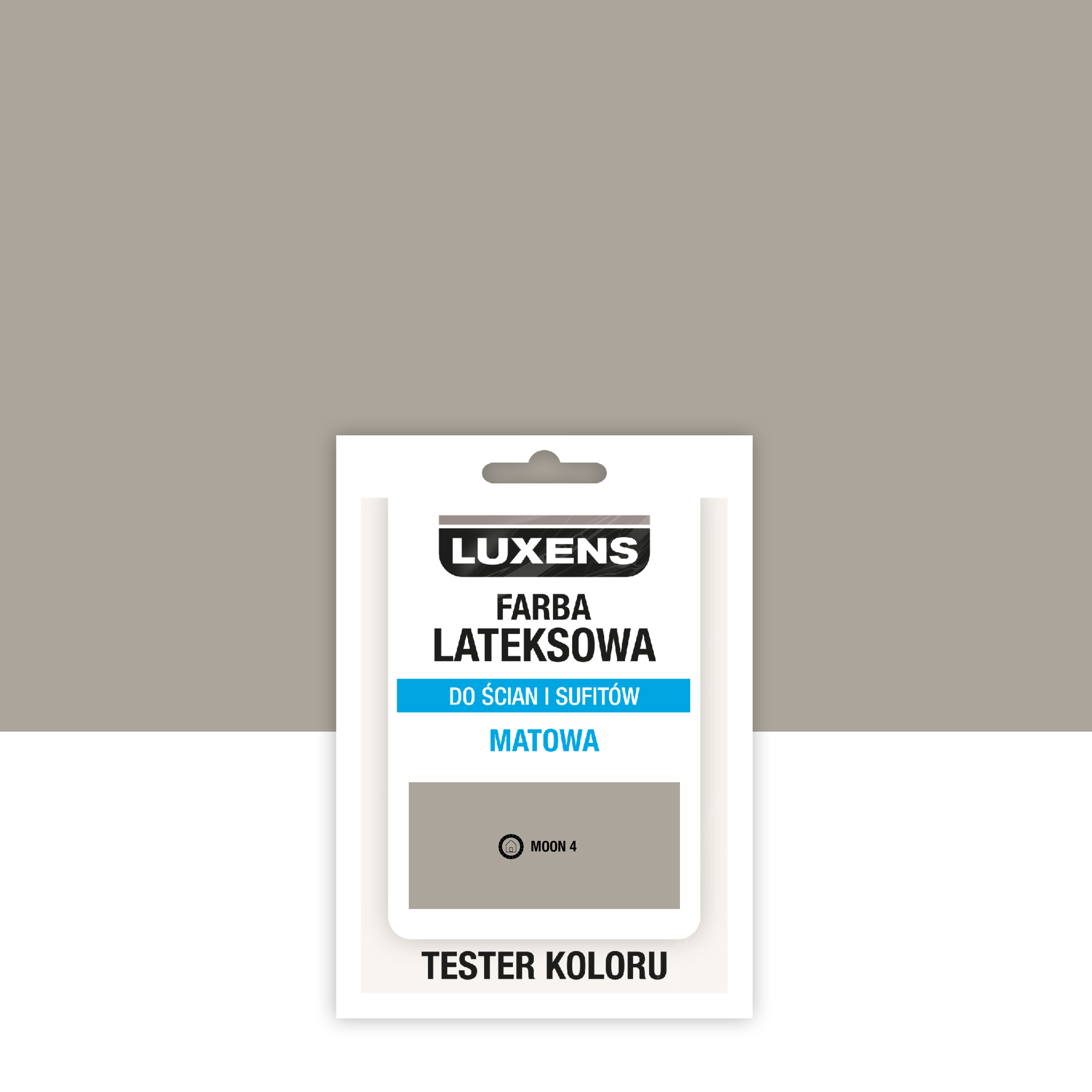 Tester farby lateksowej Luxens Moon 4 25 ml