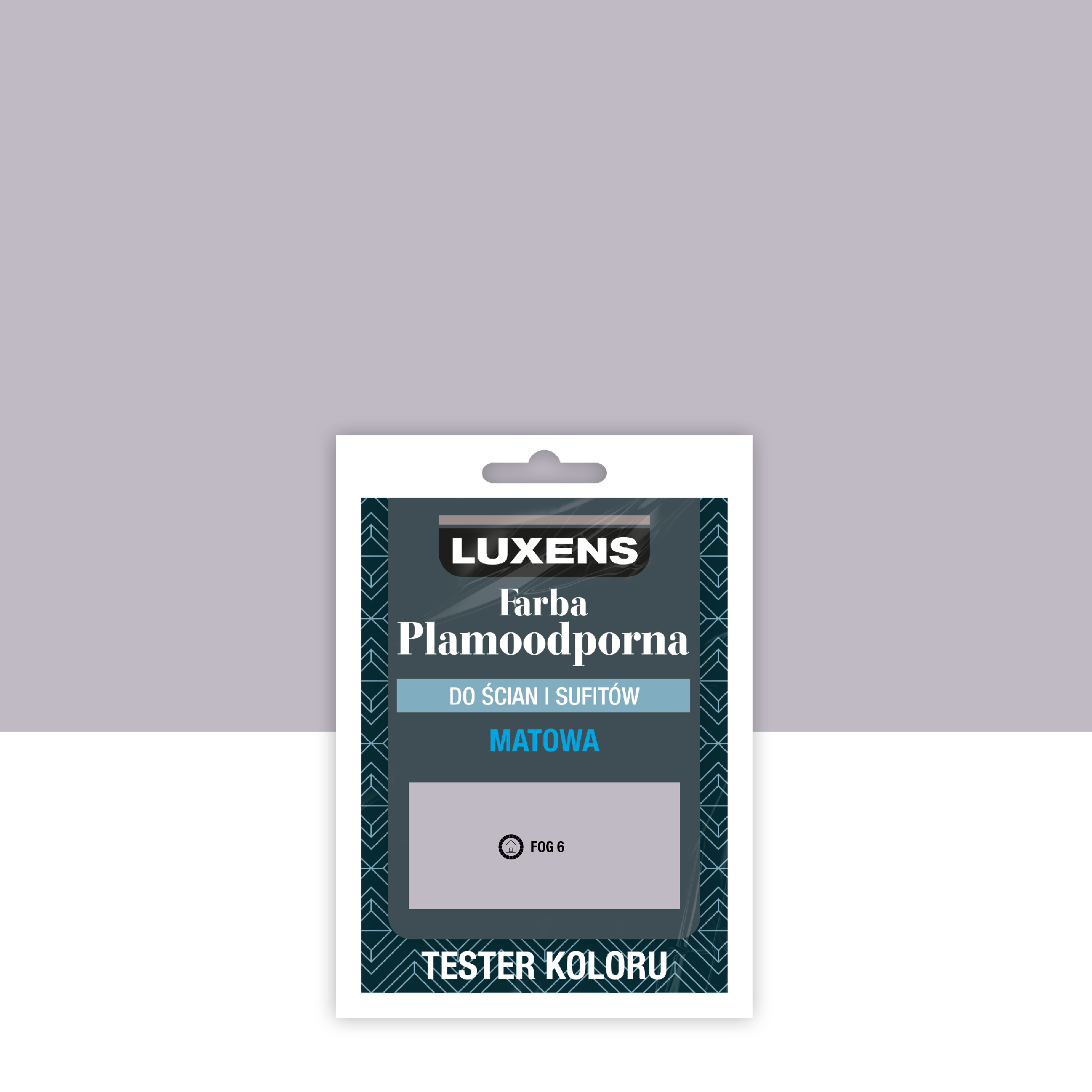 Tester farby Luxens Plamoodporna Fog 6 25 ml
