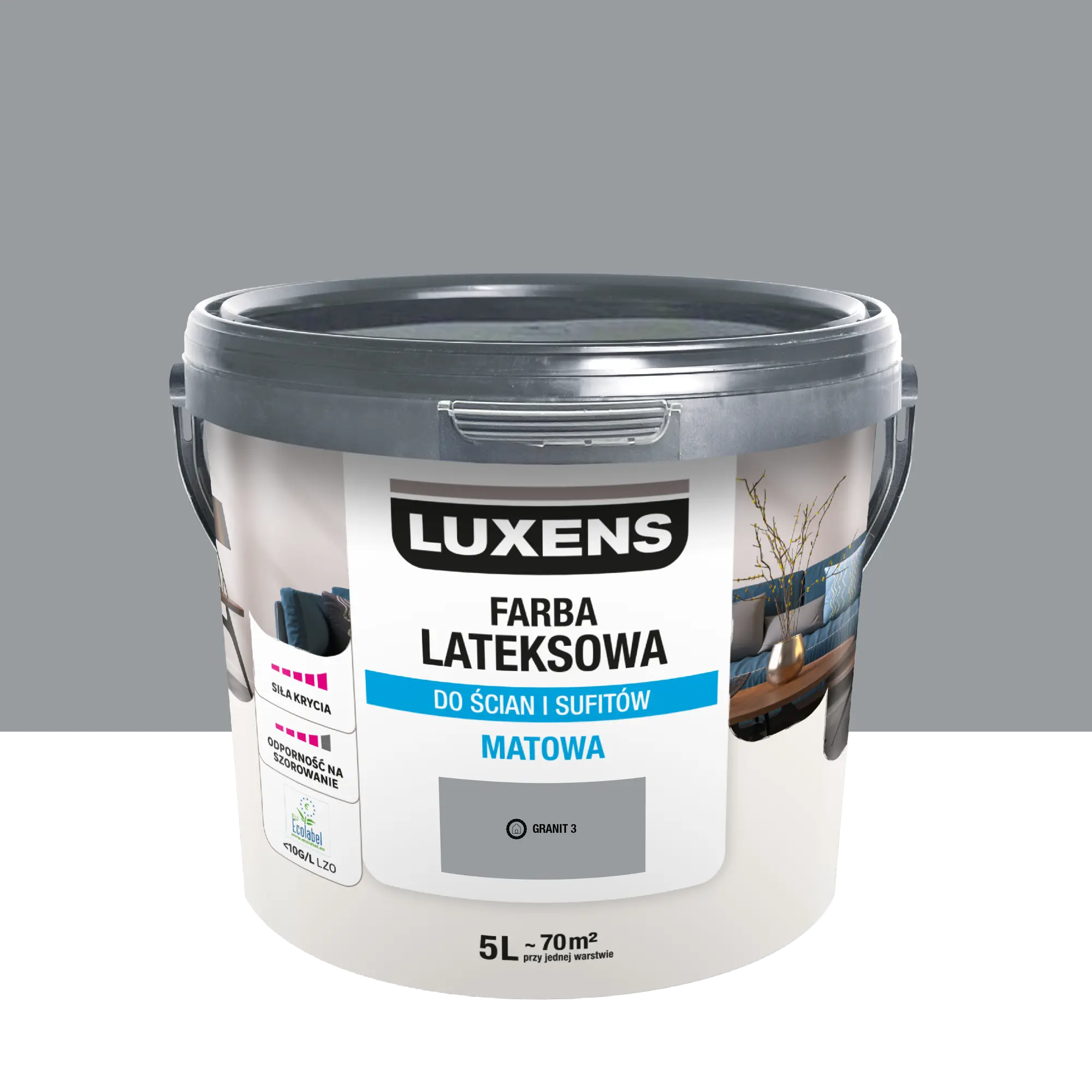 Farba lateksowa Luxens Granit 3 5 l