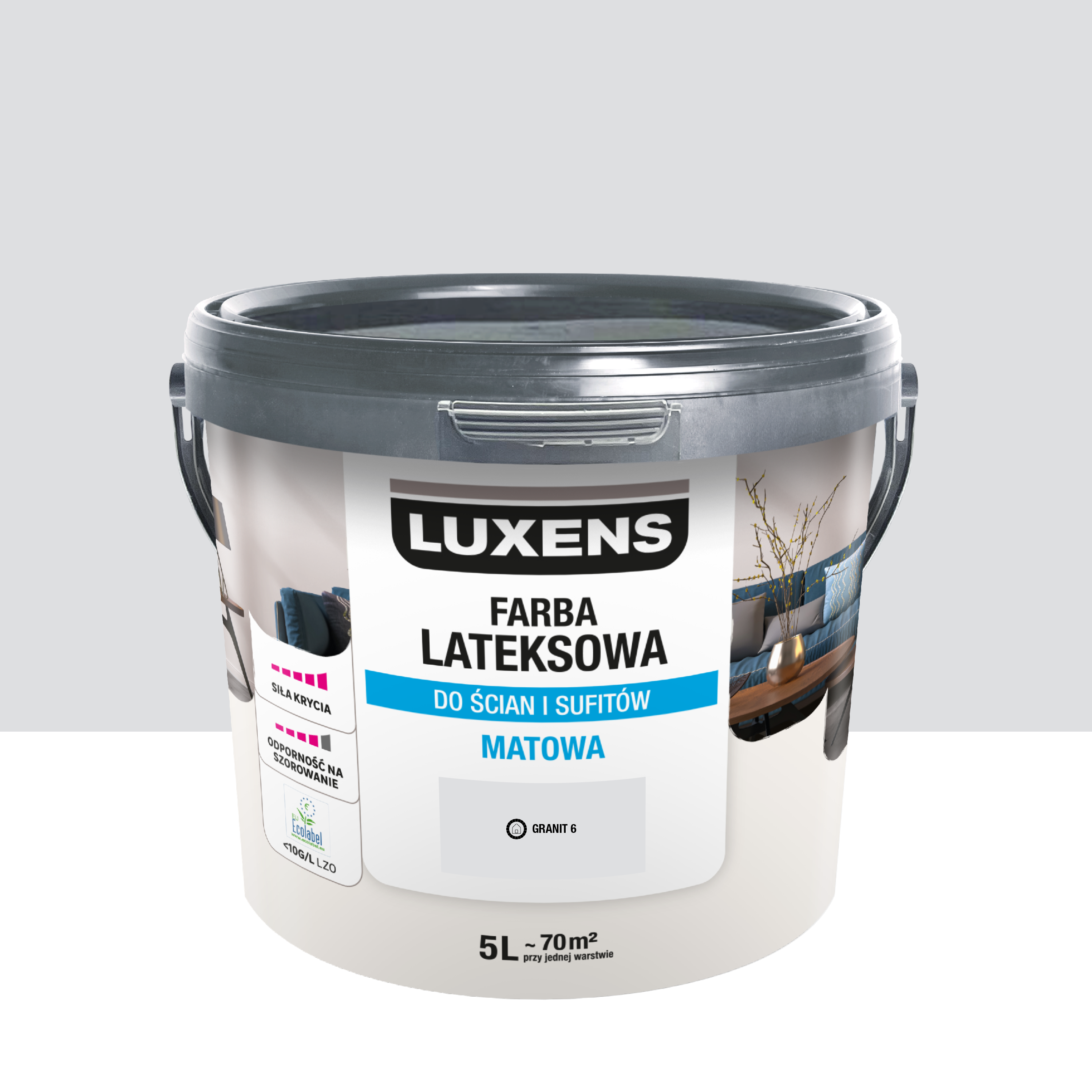 Farba lateksowa Luxens Granit 6 5 l