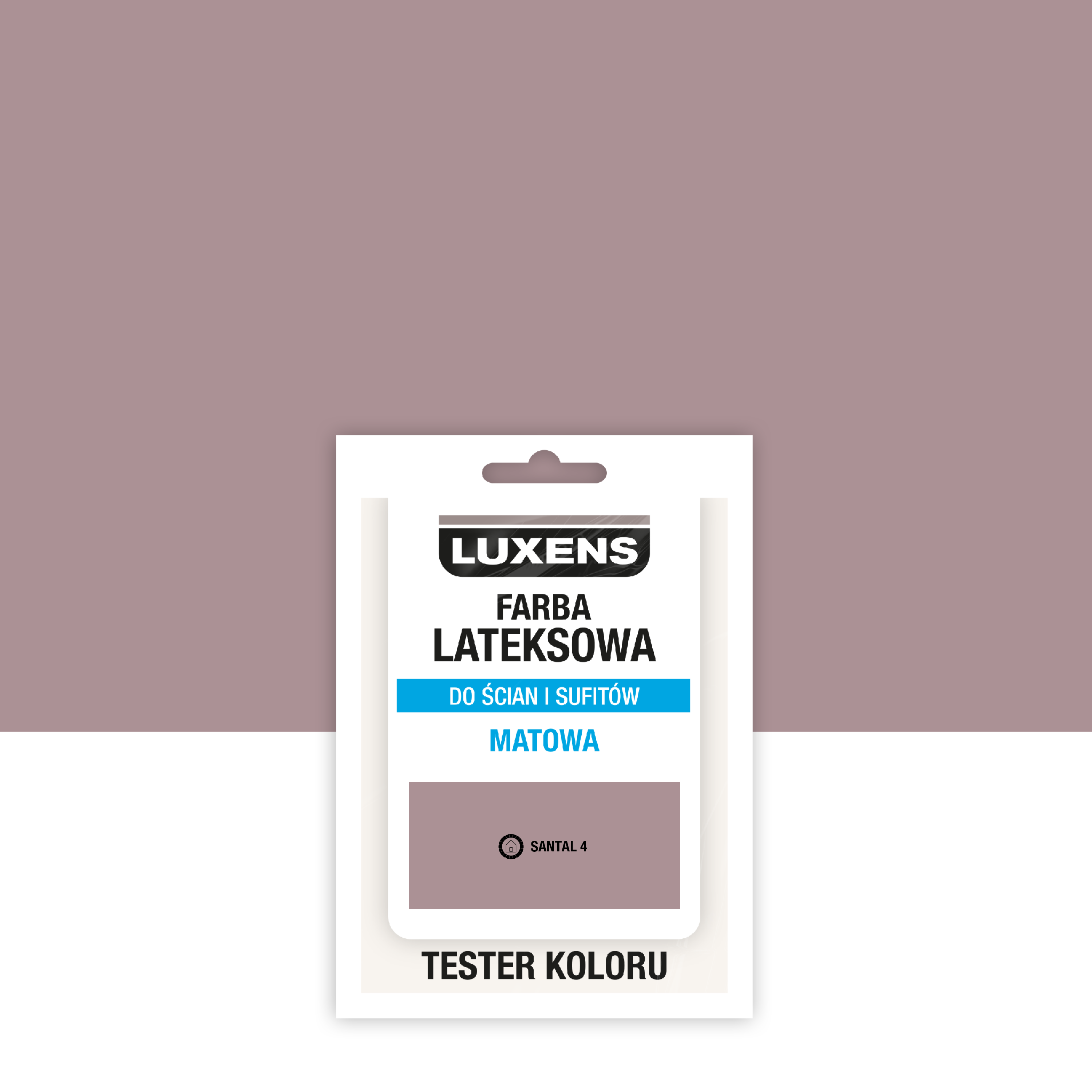Tester farby lateksowej Luxens Santal 4 25 ml