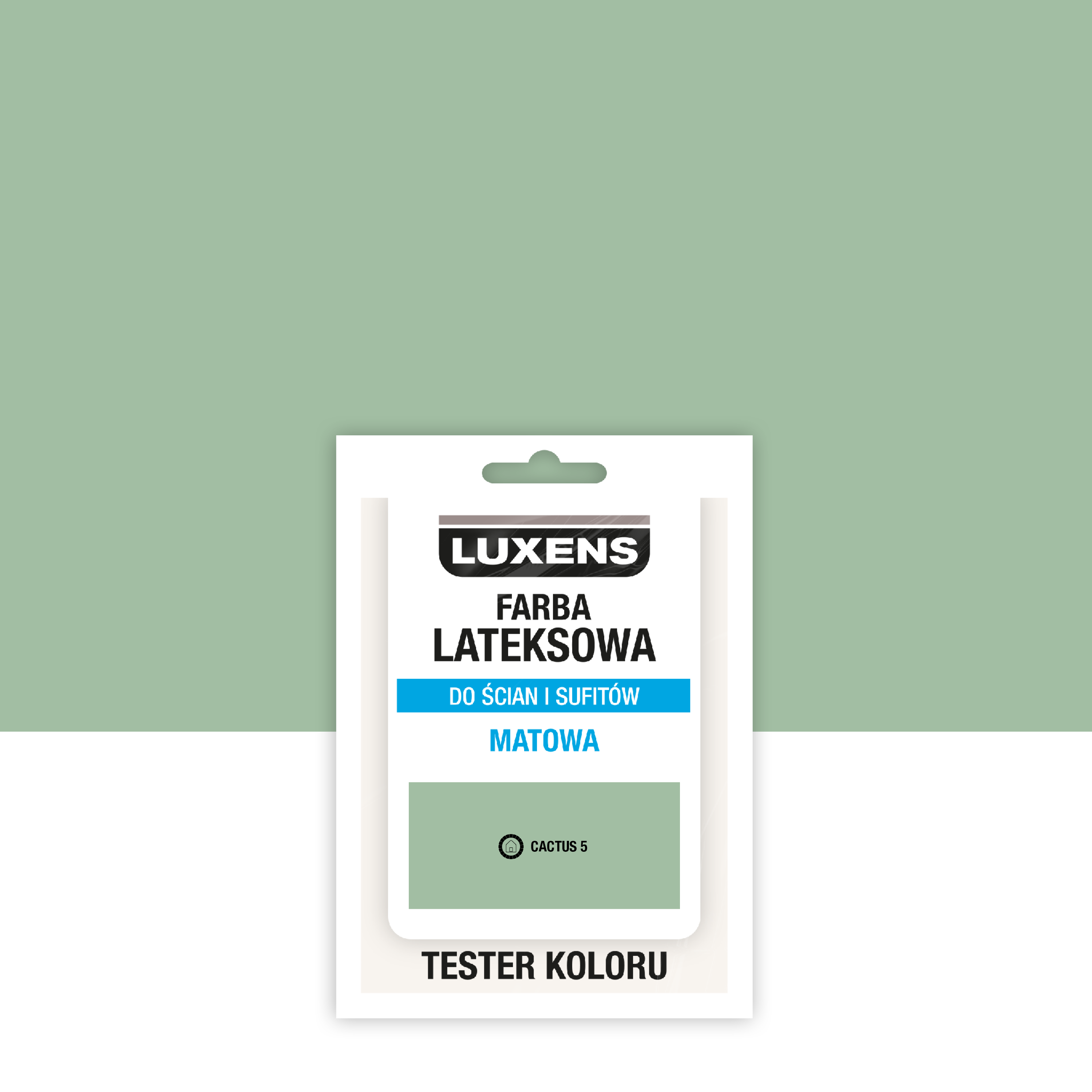 Tester farby lateksowej Luxens Cactus 5 25 ml