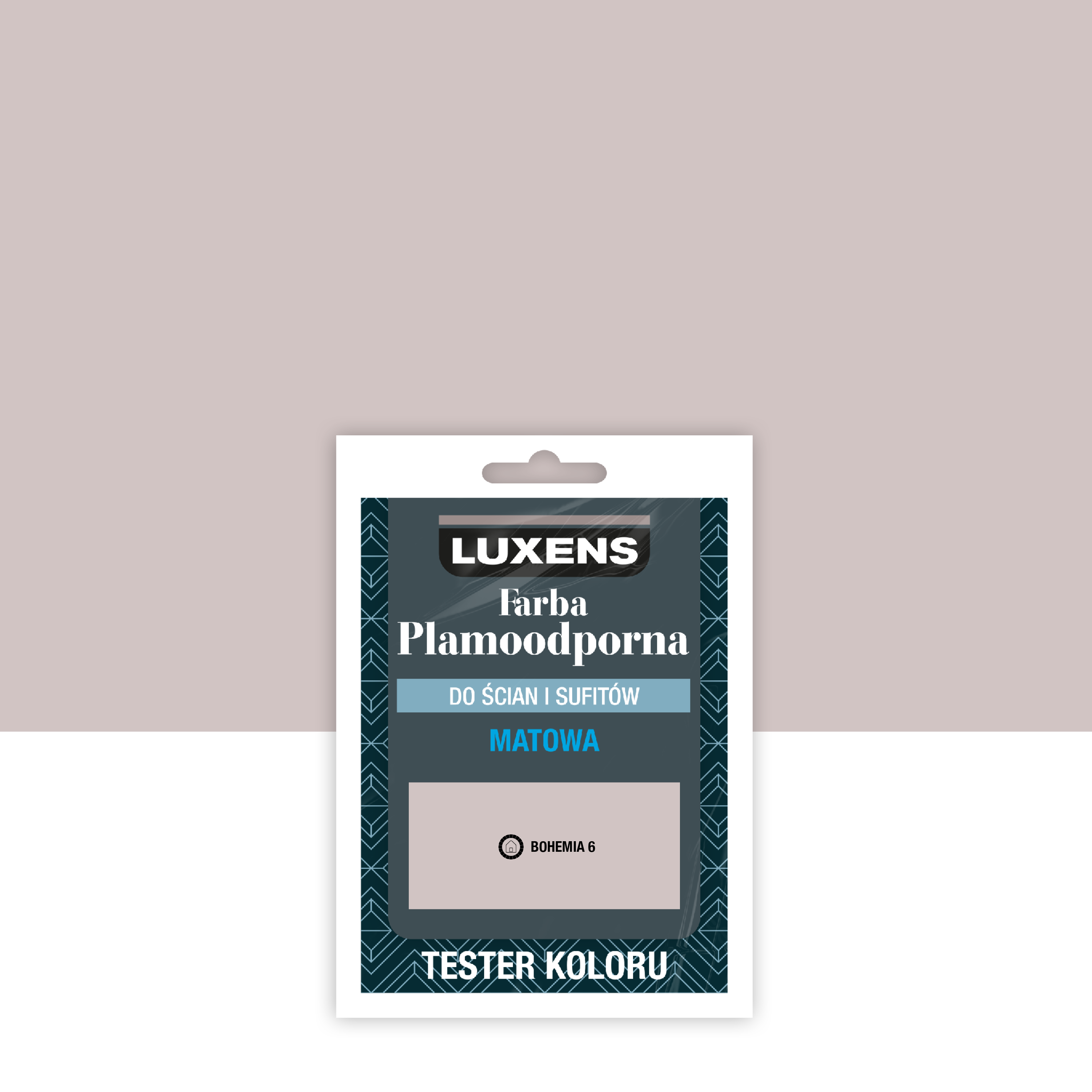 Tester farby plamoodpornej Luxens Bohemia 6 25 ml
