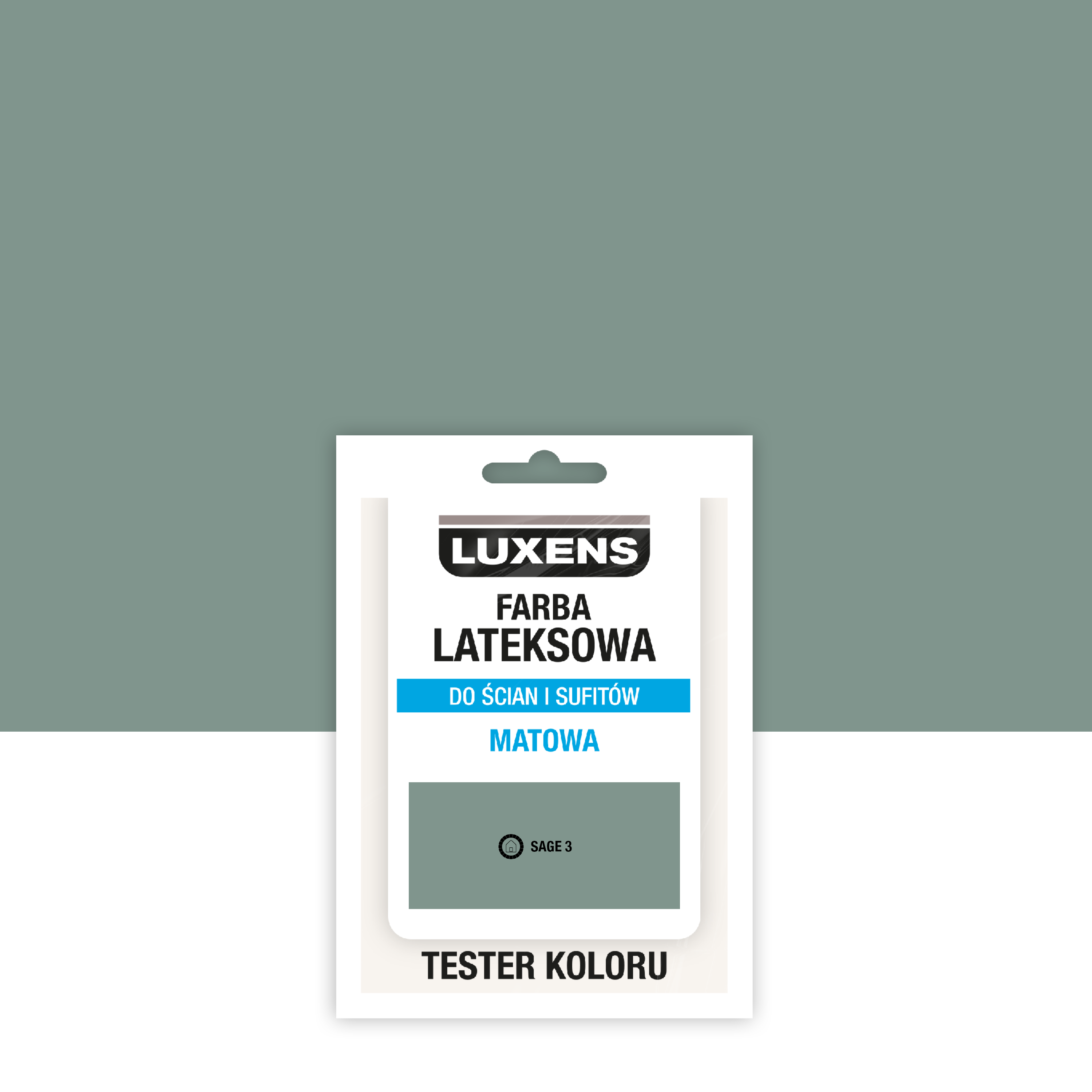 Tester farby Luxens Lateksowa Sage 3 25 ml