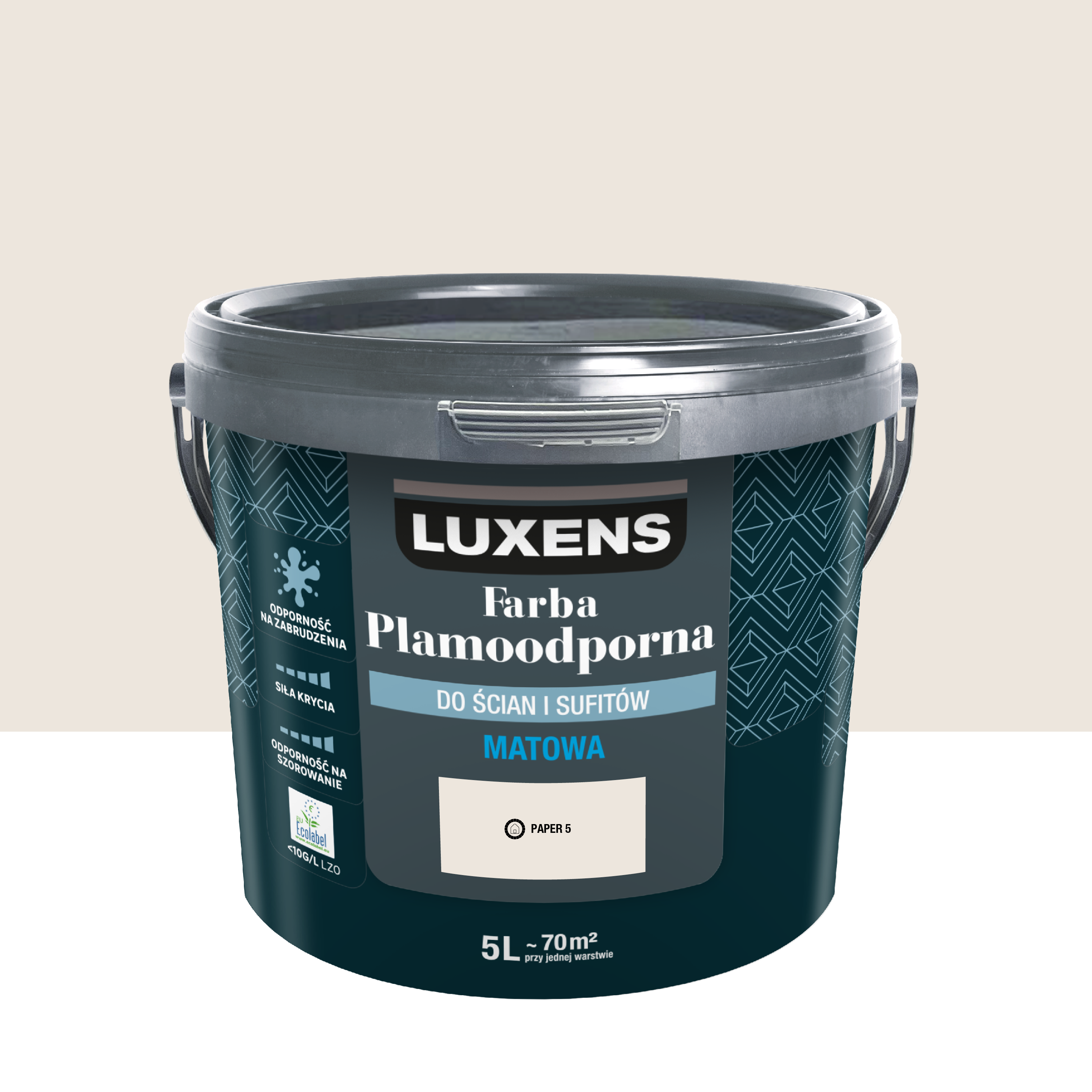 Farba Luxens Plamoodporna Paper 5 5 l
