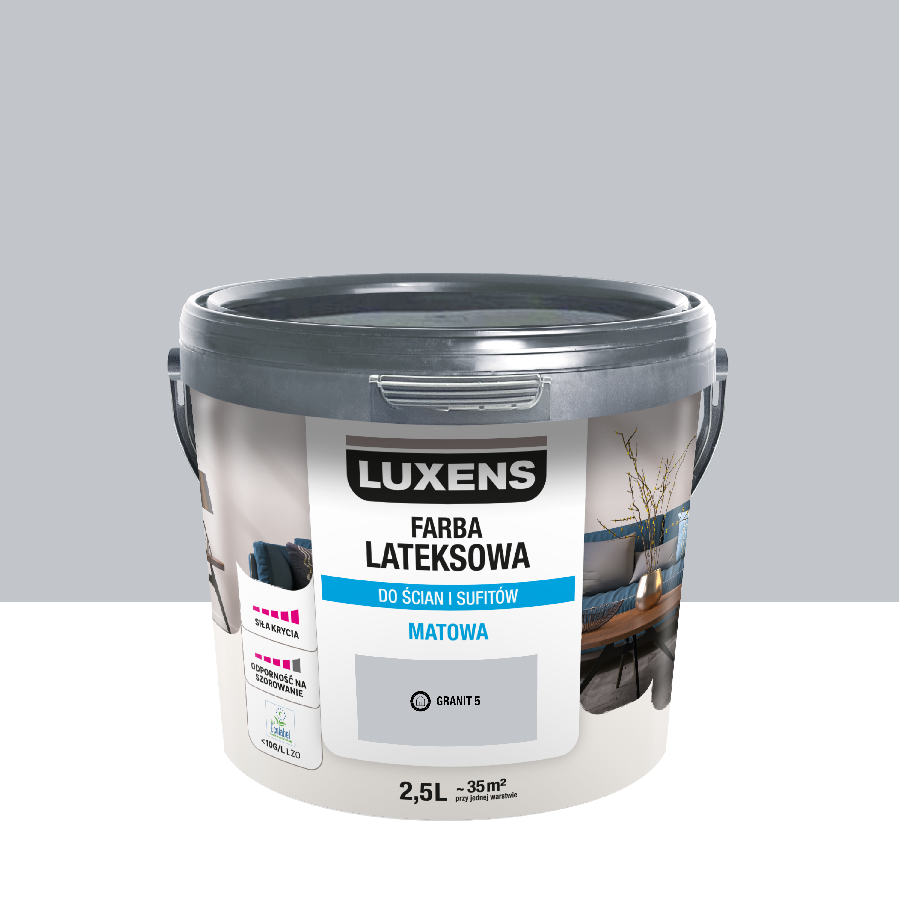 Farba lateksowa Luxens Granit 5 2.5 l