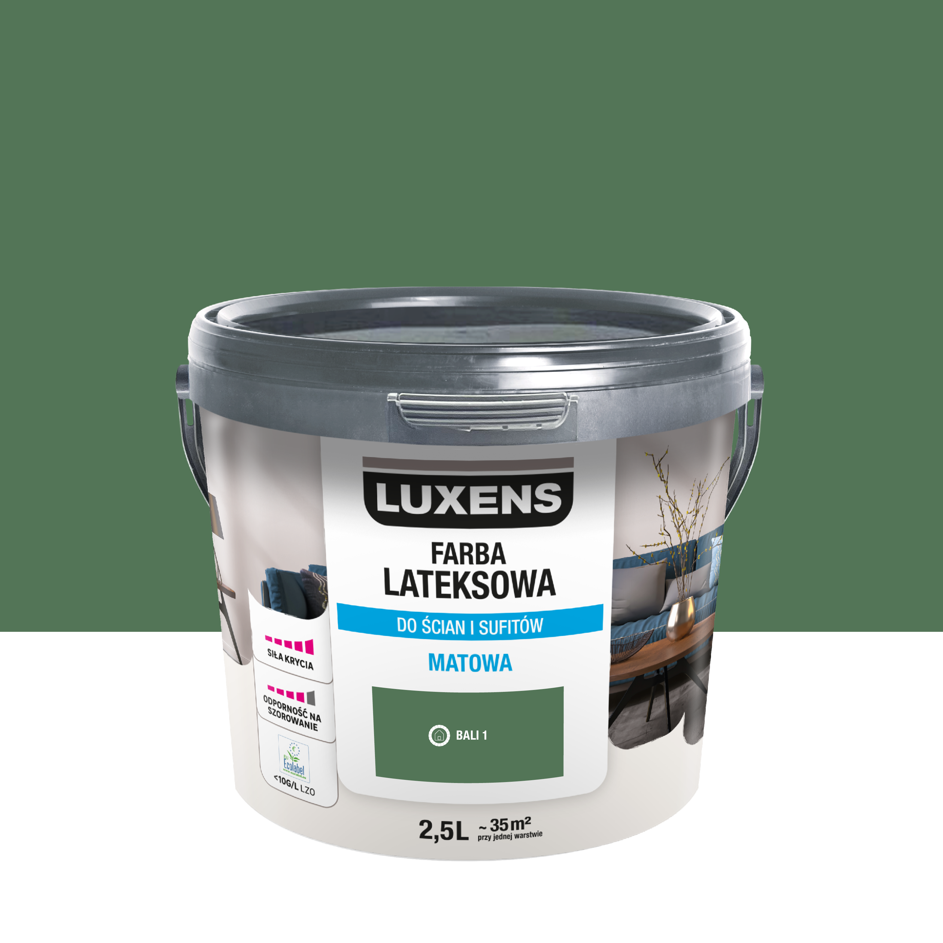 Farba lateksowa Luxens Bali 1 2.5 l