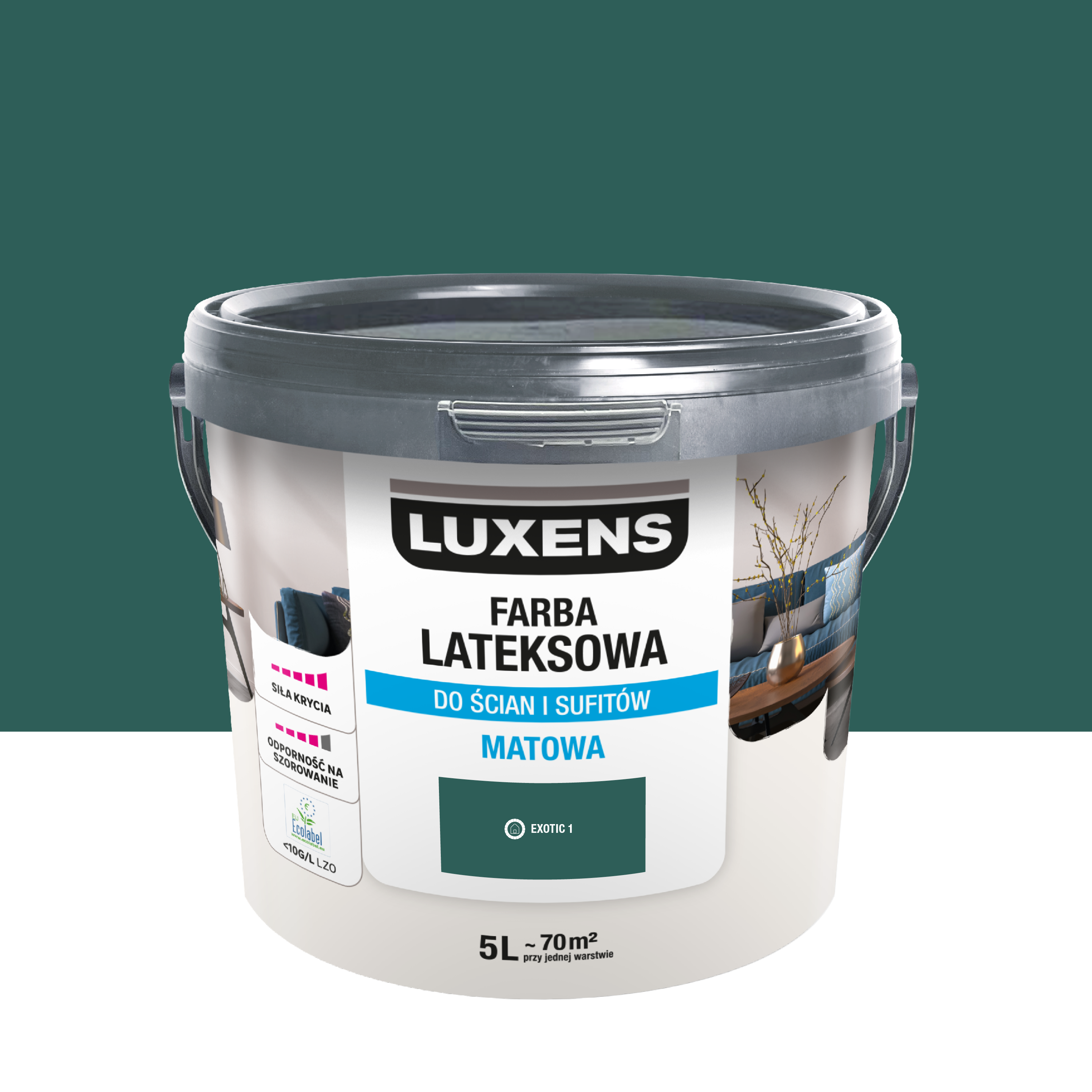 Farba lateksowa Luxens Exotic 1 5 l