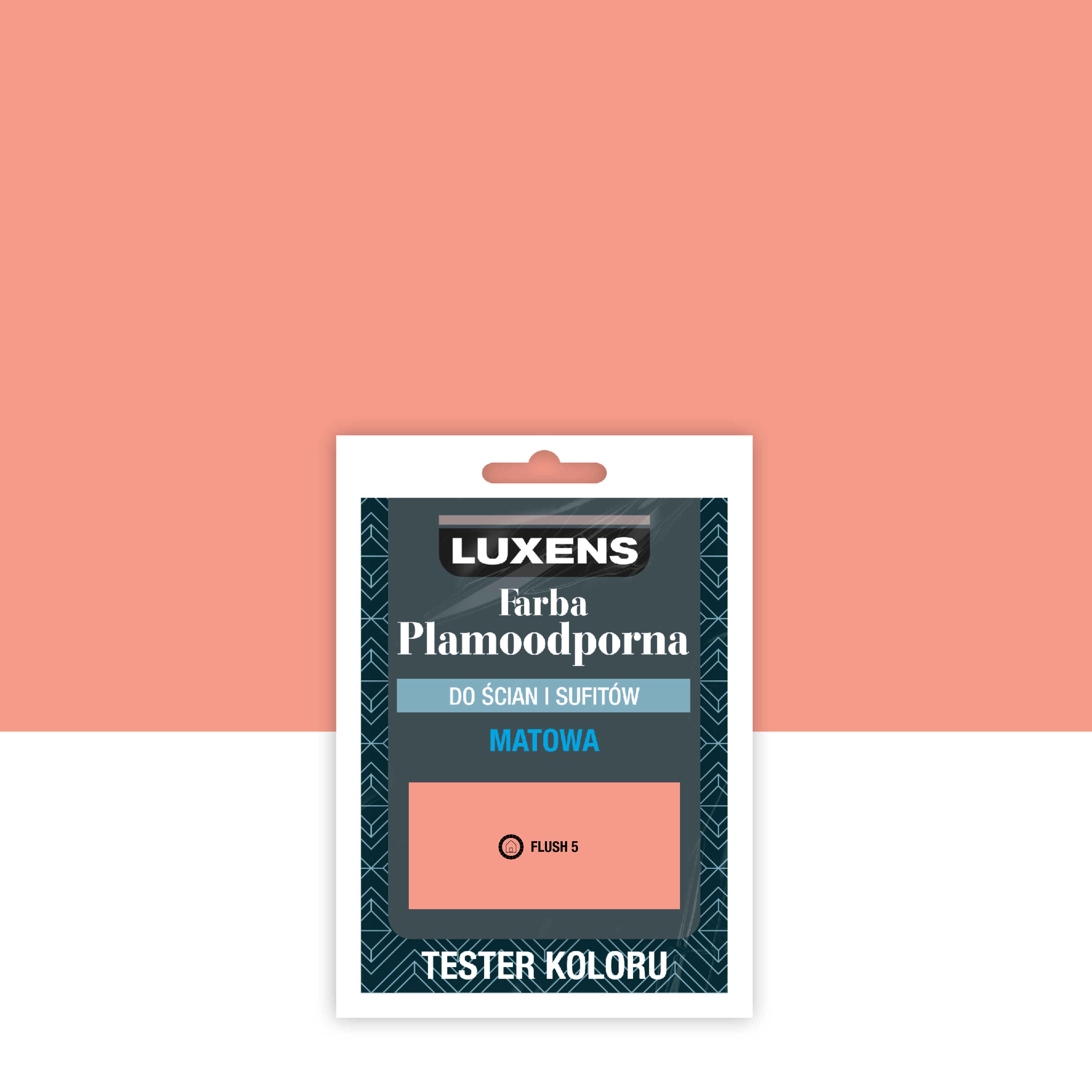 Tester farby Luxens Plamoodporna Flush 5 25 ml