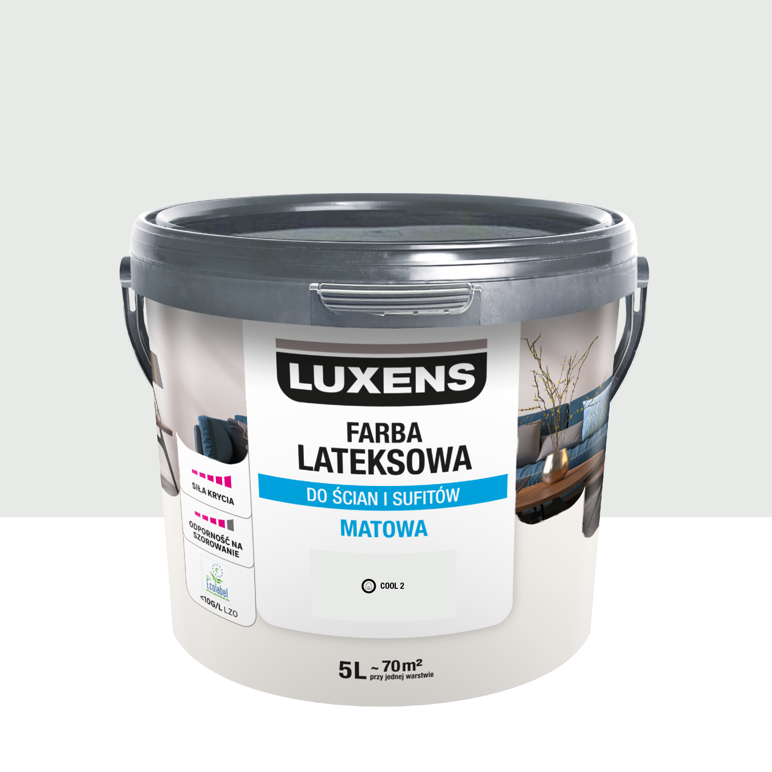 Farba lateksowa Luxens Cool 2 5 l