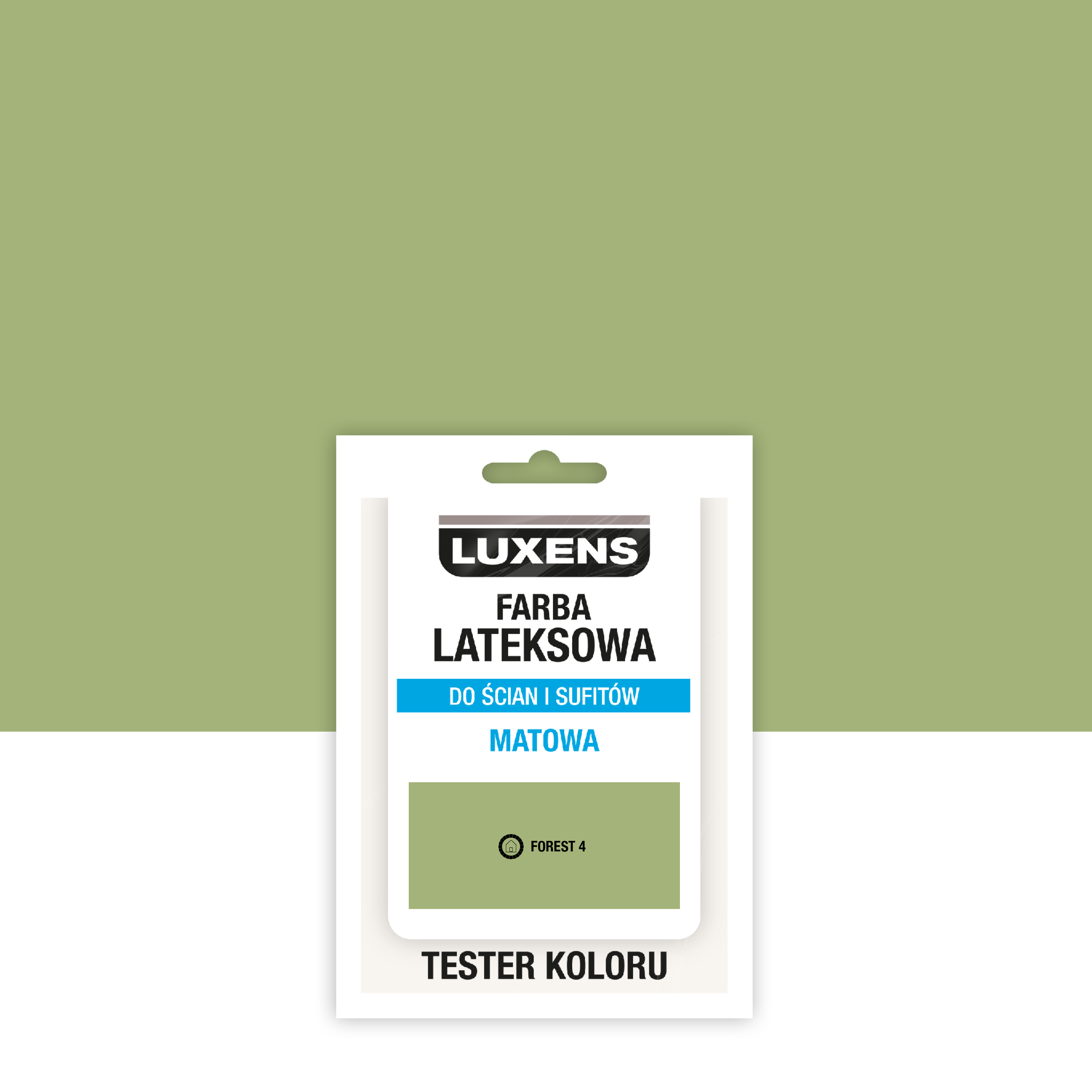 Tester farby lateksowej Luxens Forest 4 25 ml