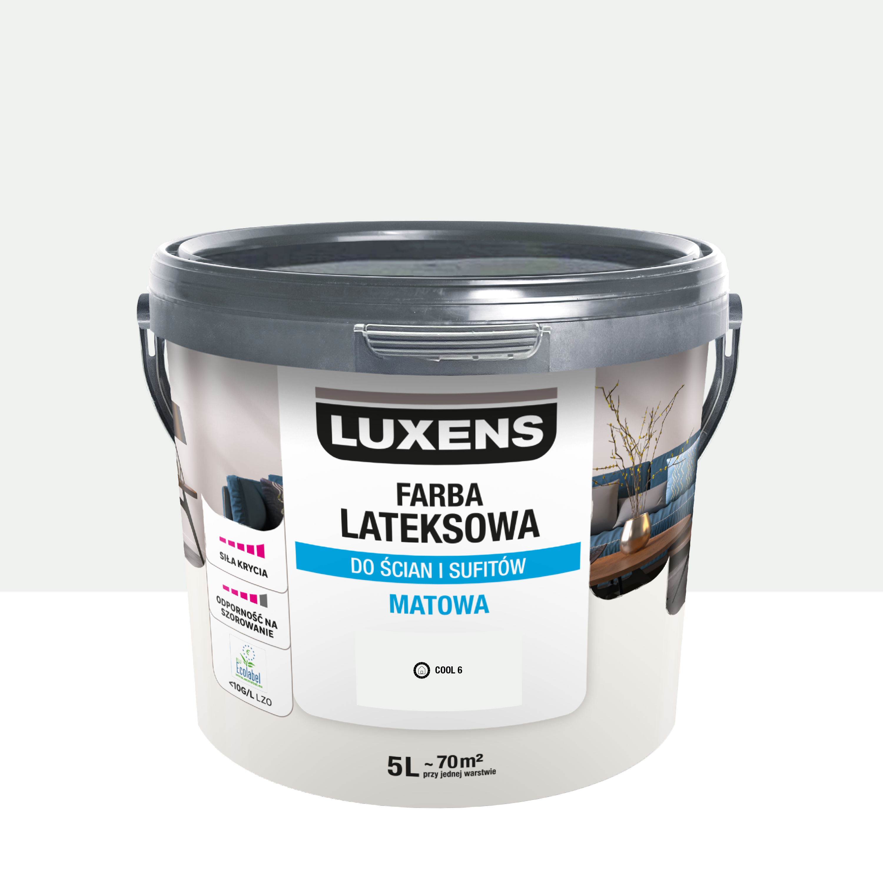 Farba lateksowa Luxens Cool 6 5 l