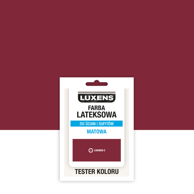 Tester farby lateksowej Luxens Carmen 2 25 ml 