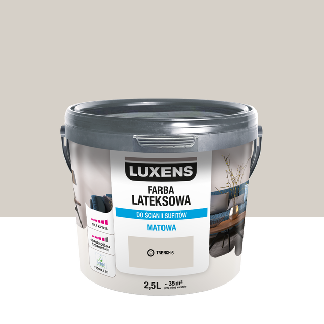Farba lateksowa Luxens Trench 6 2.5 l 