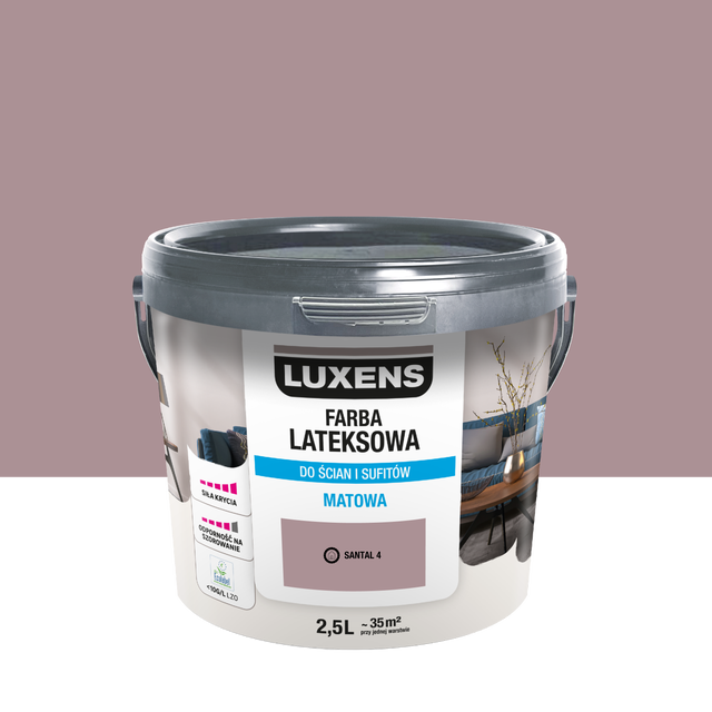Farba lateksowa Luxens Santal 4 2.5 l 