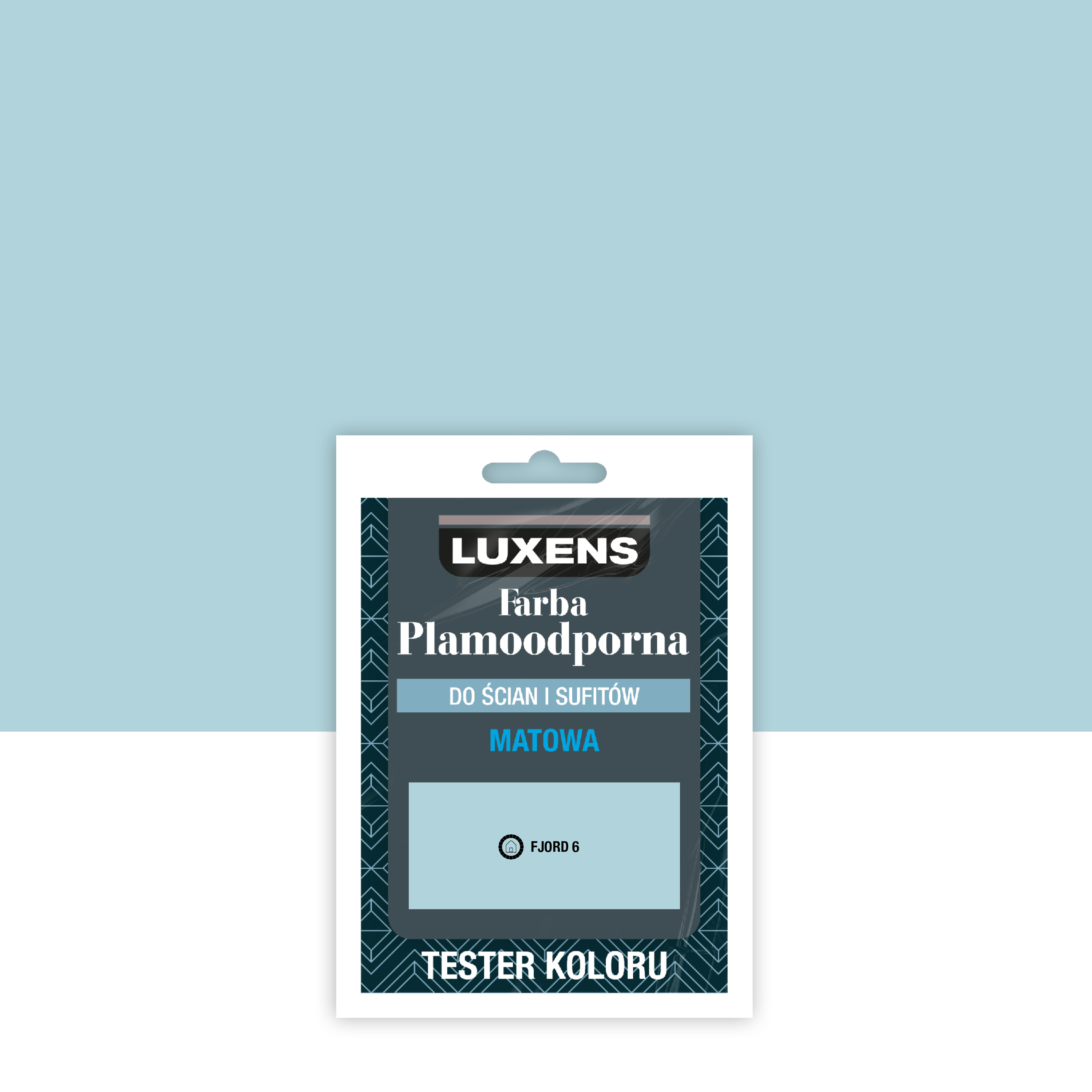 Tester farby Luxens Plamoodporna Fjord 6 25 ml