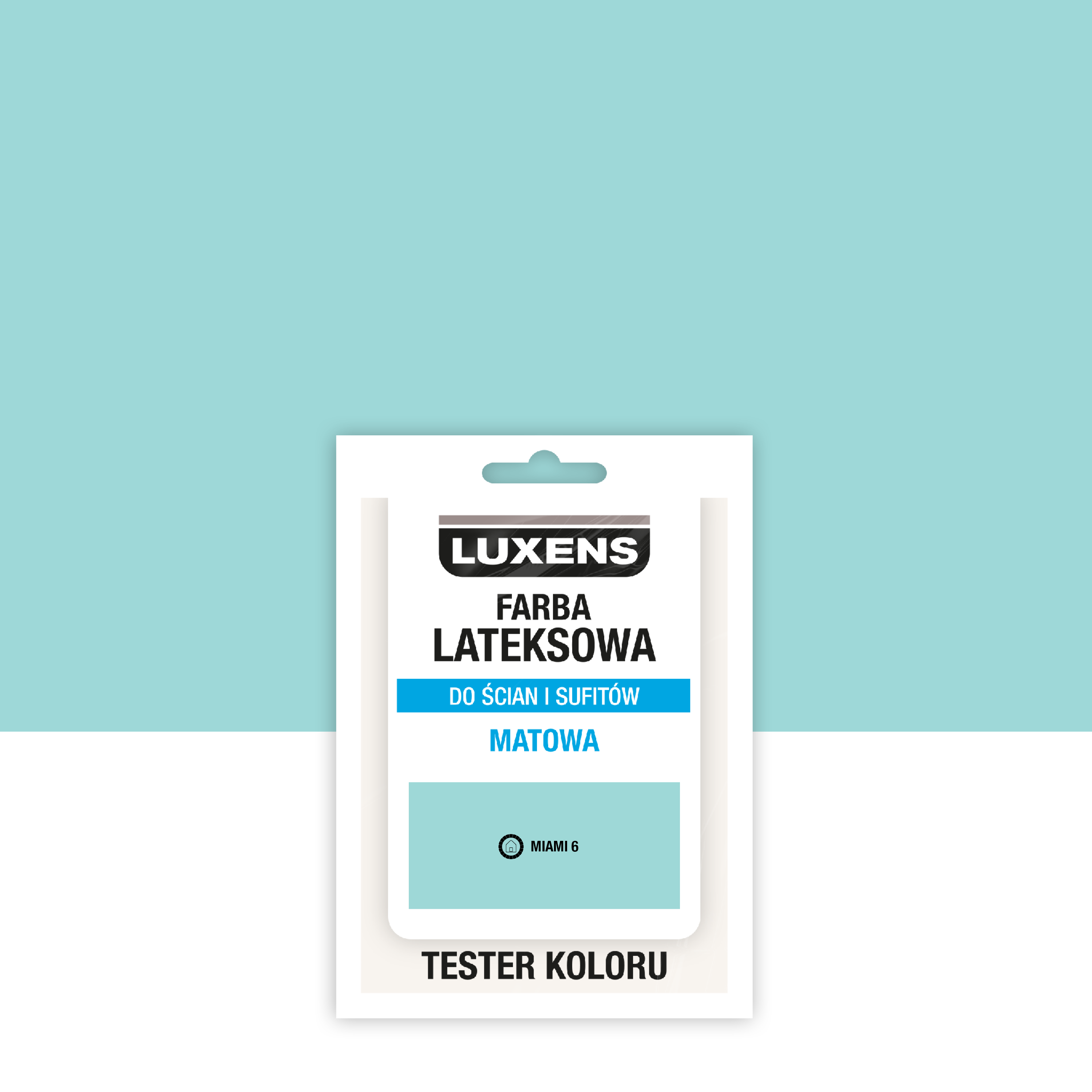 Tester farby lateksowej Luxens Miami 6 25 ml
