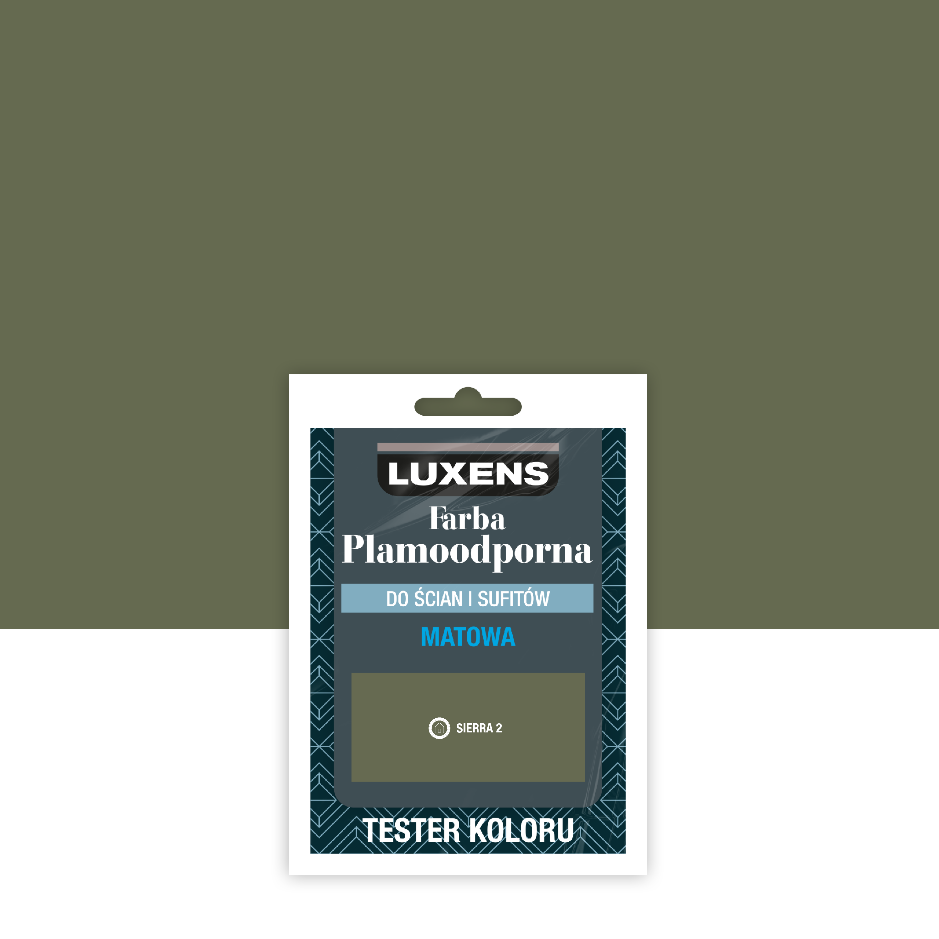Tester farby Luxens Plamoodporna Sierra 2 25 ml