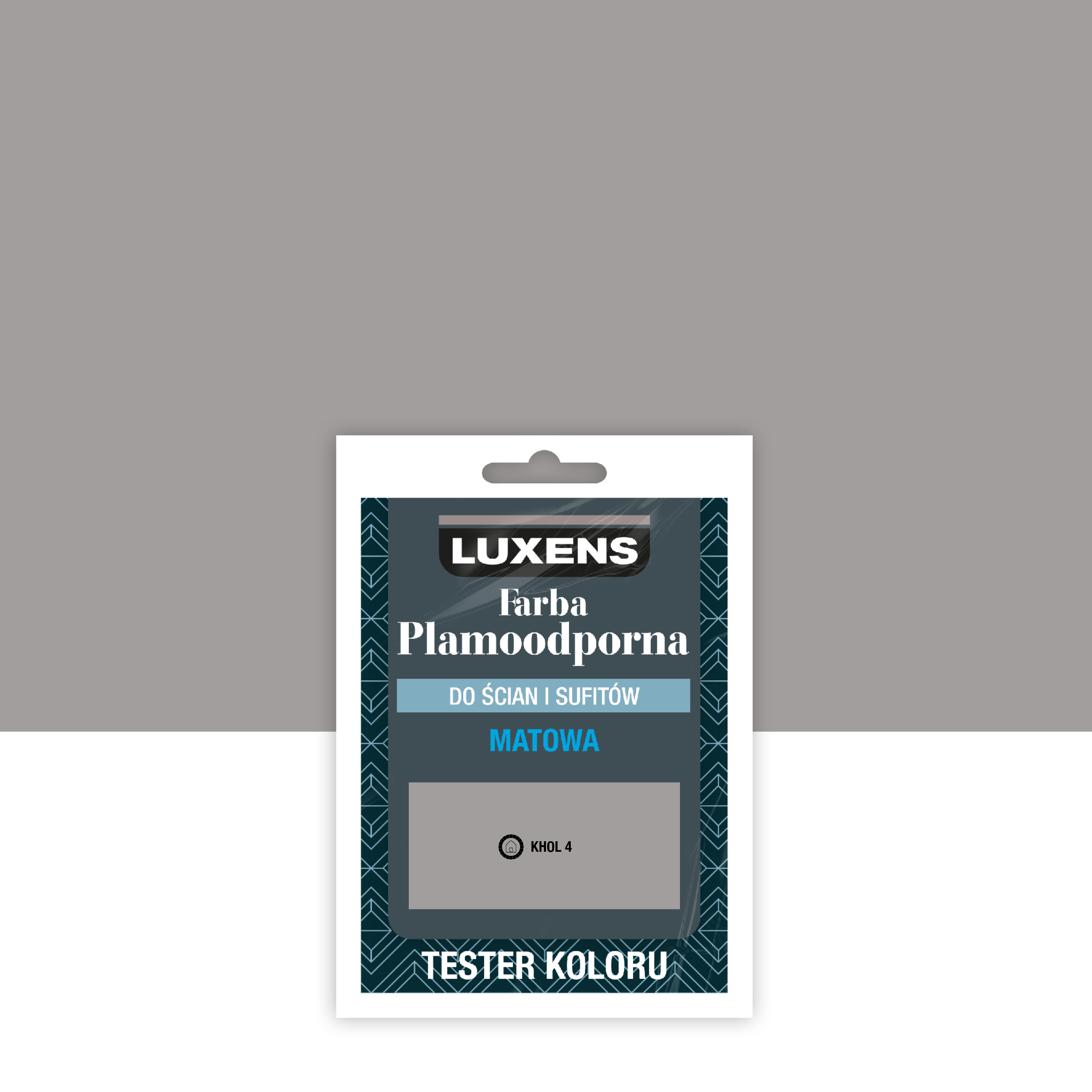 Tester farby Luxens Plamoodporna Khol 4 25 ml