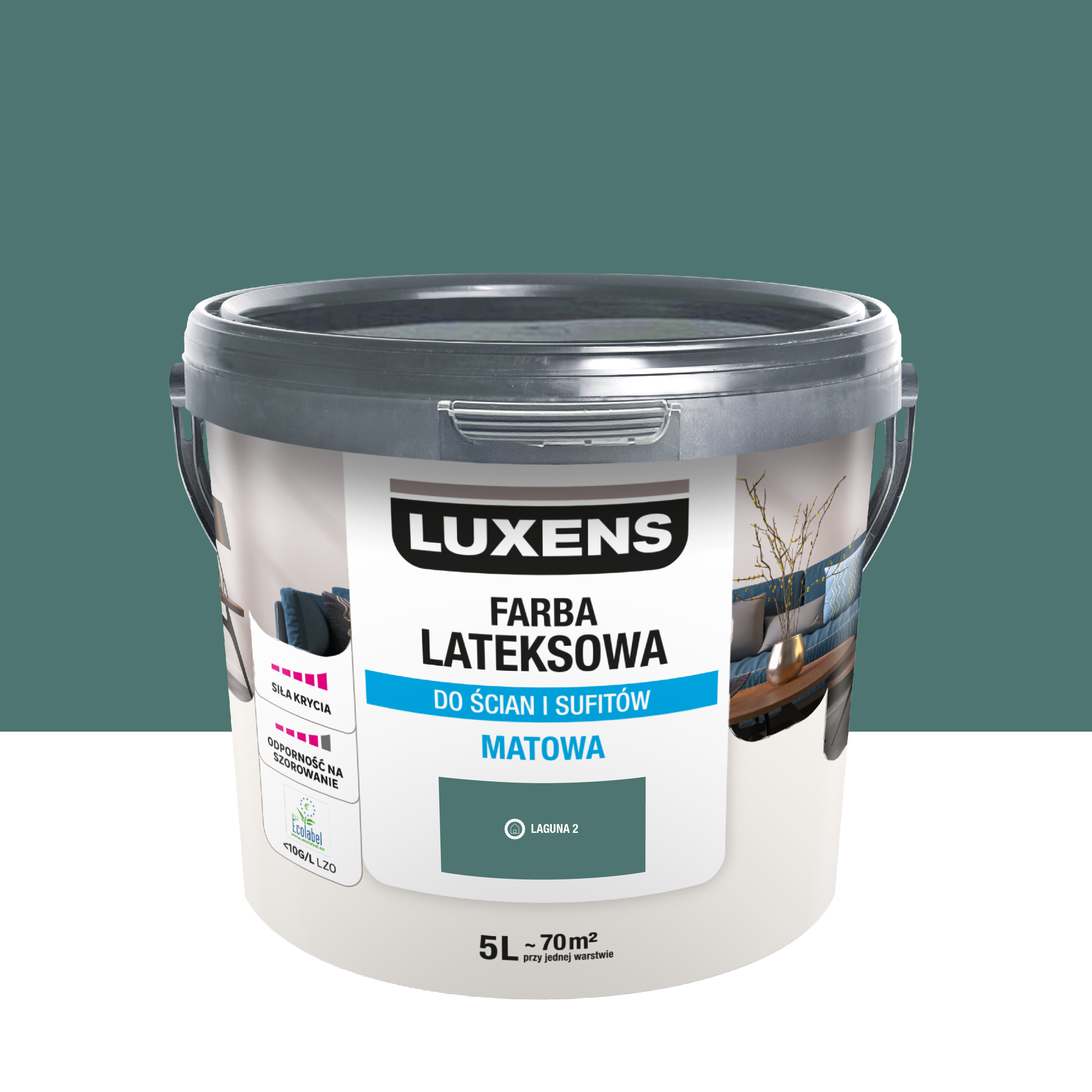 Farba lateksowa Luxens Laguna 2 5 l